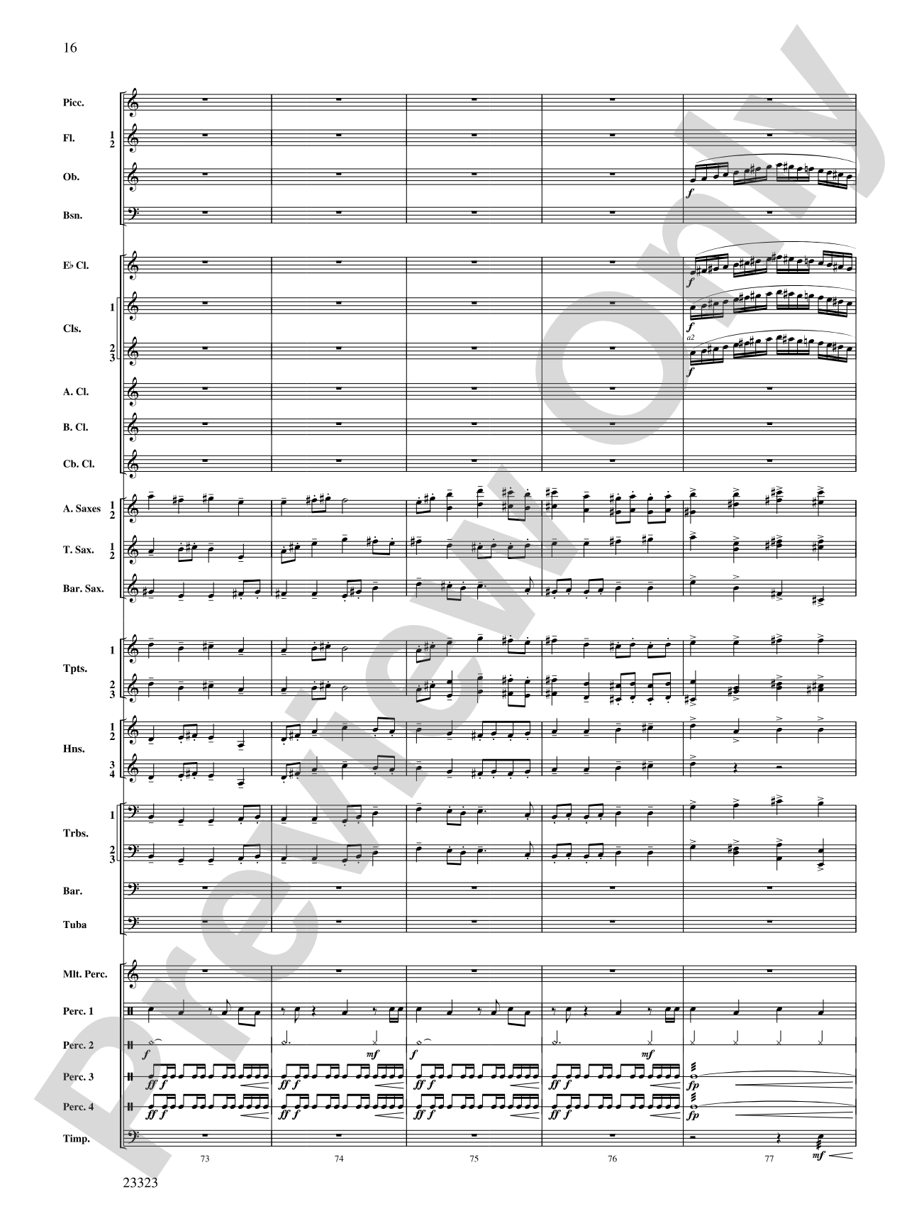 Thanksgiving: Concert Band Conductor Score & Parts