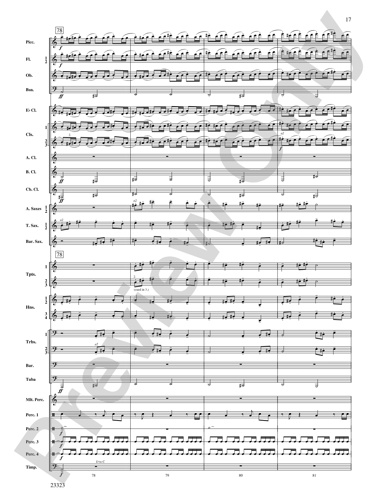 Thanksgiving: Concert Band Conductor Score & Parts