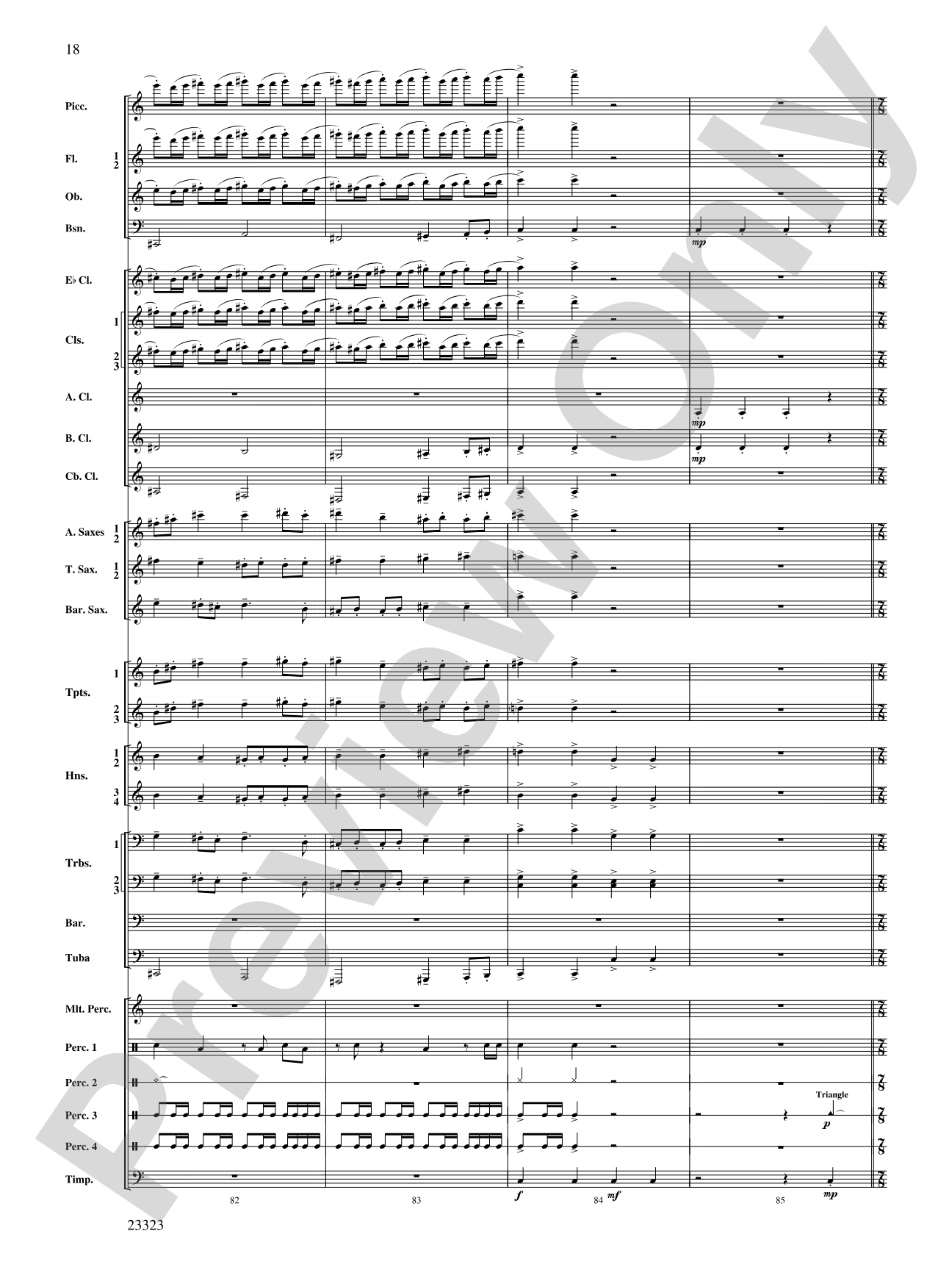 Thanksgiving: Concert Band Conductor Score & Parts