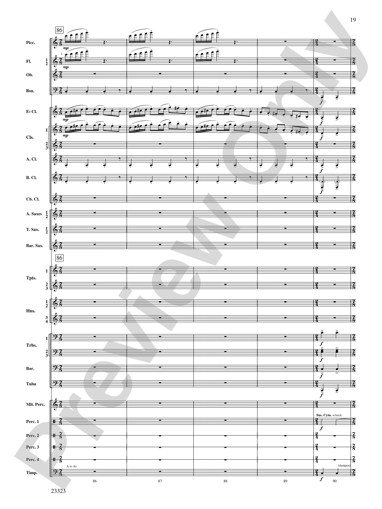 Thanksgiving: Concert Band Conductor Score & Parts