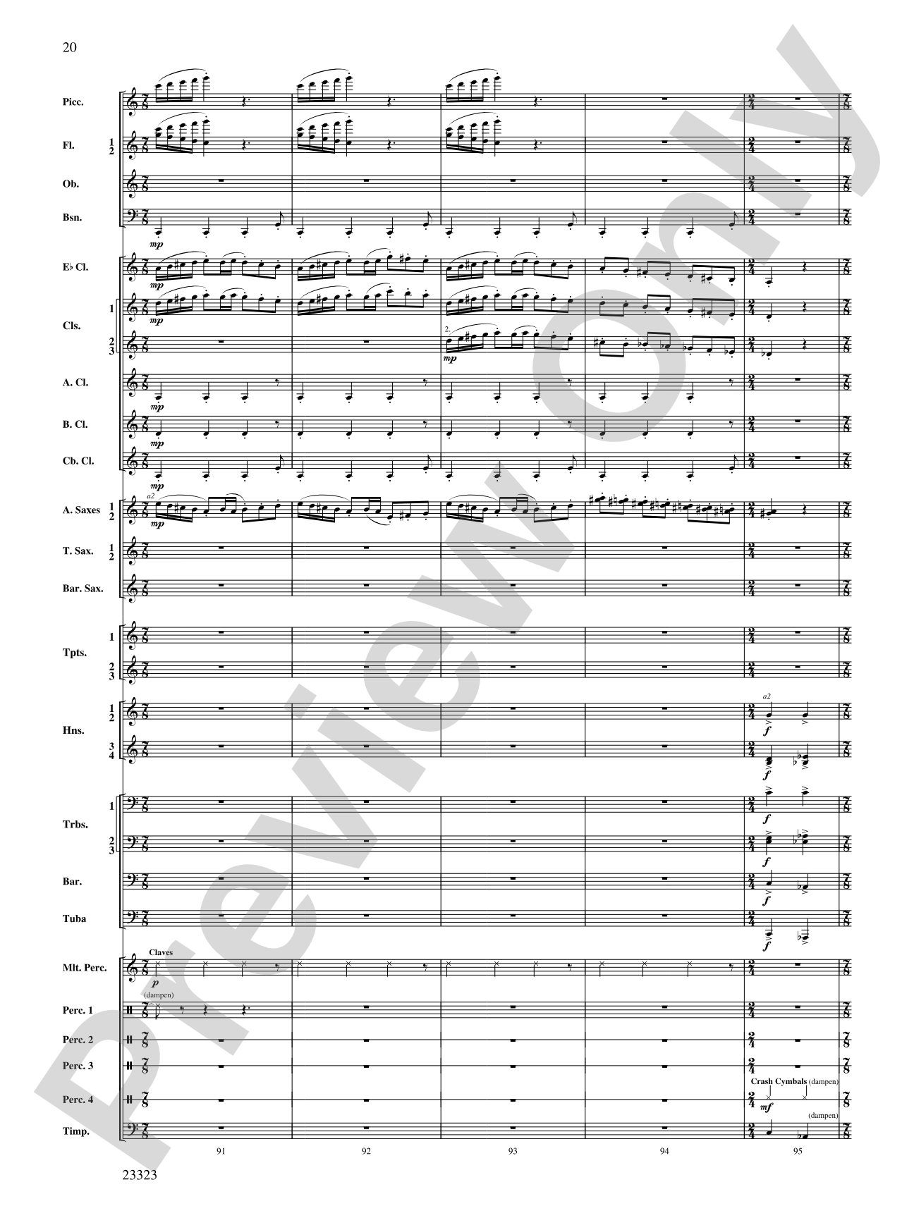 Thanksgiving: Concert Band Conductor Score & Parts