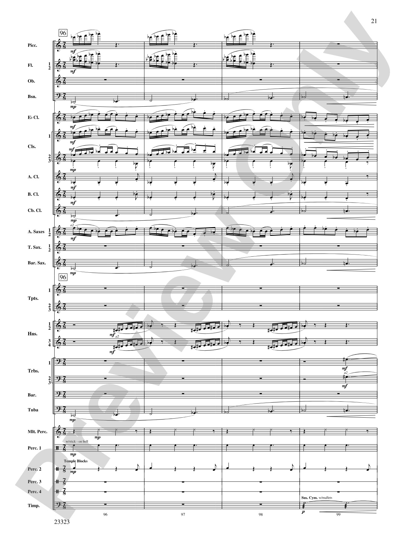 Thanksgiving: Concert Band Conductor Score & Parts
