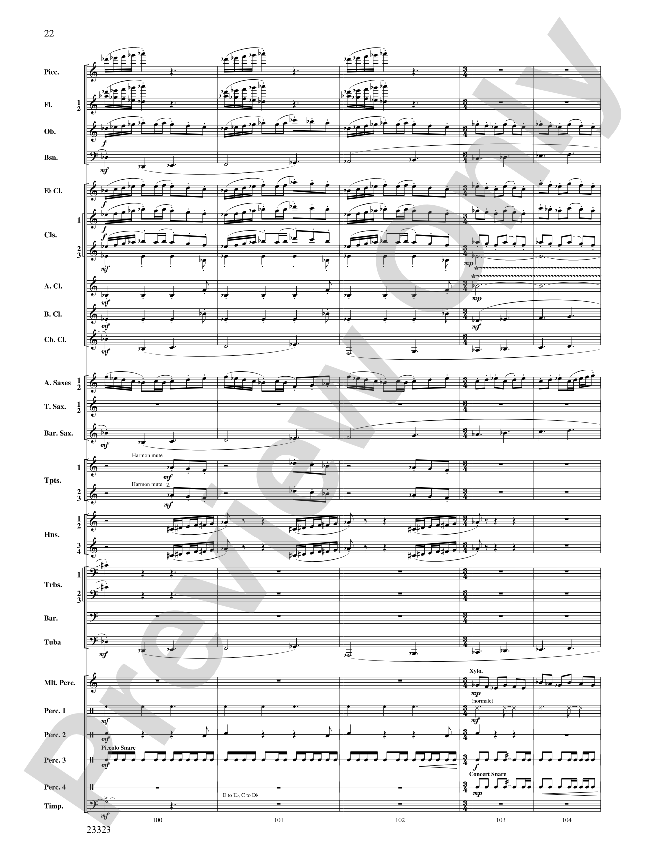Thanksgiving: Concert Band Conductor Score & Parts