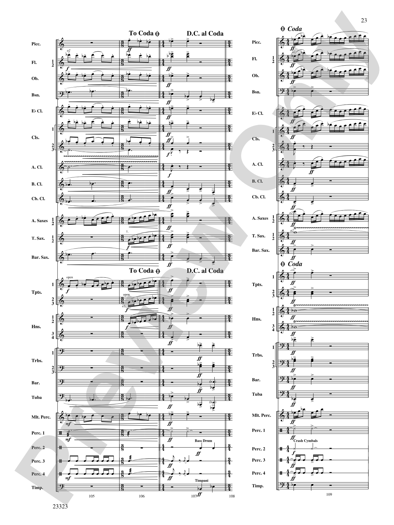 Thanksgiving: Concert Band Conductor Score & Parts