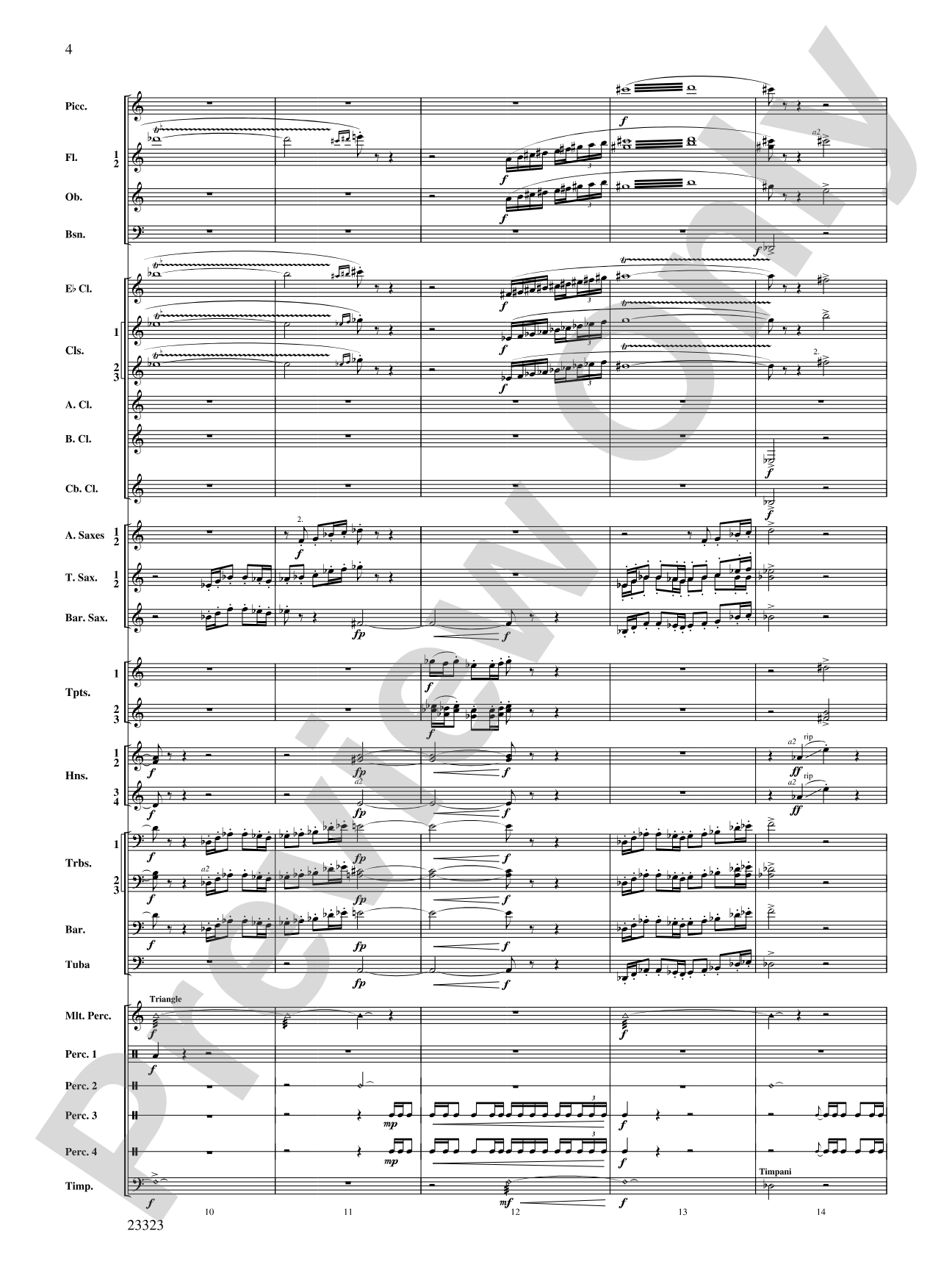 Thanksgiving: Concert Band Conductor Score & Parts