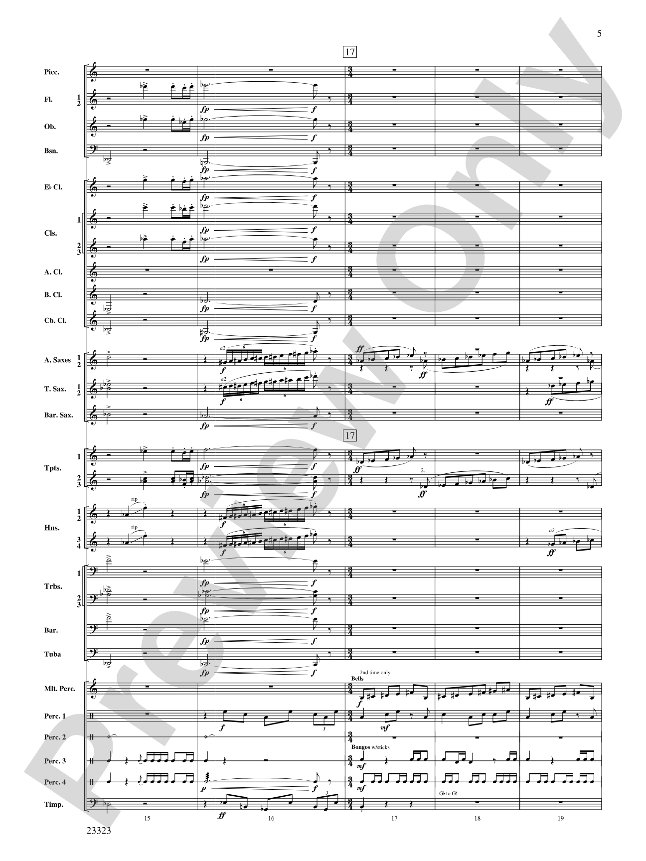 Thanksgiving: Concert Band Conductor Score & Parts