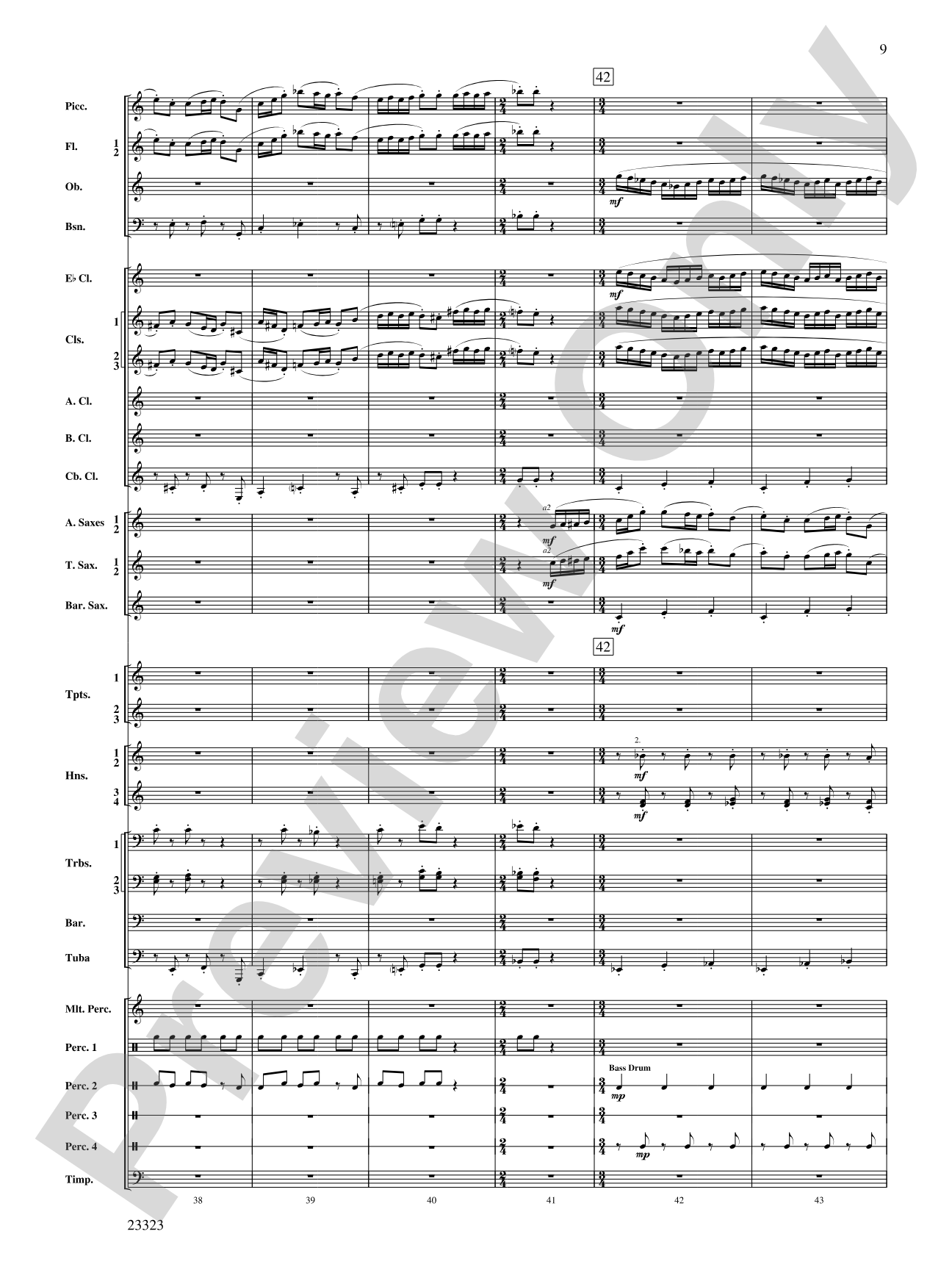 Thanksgiving: Concert Band Conductor Score & Parts