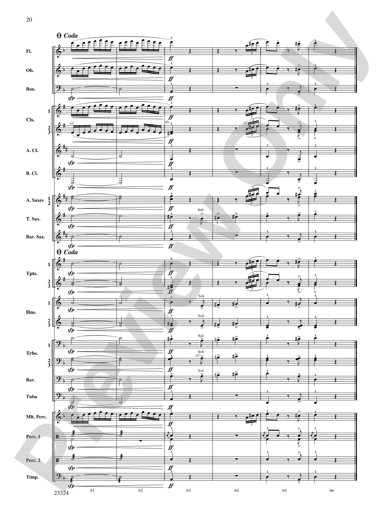 Two Russian Sketches: Concert Band Conductor Score & Parts
