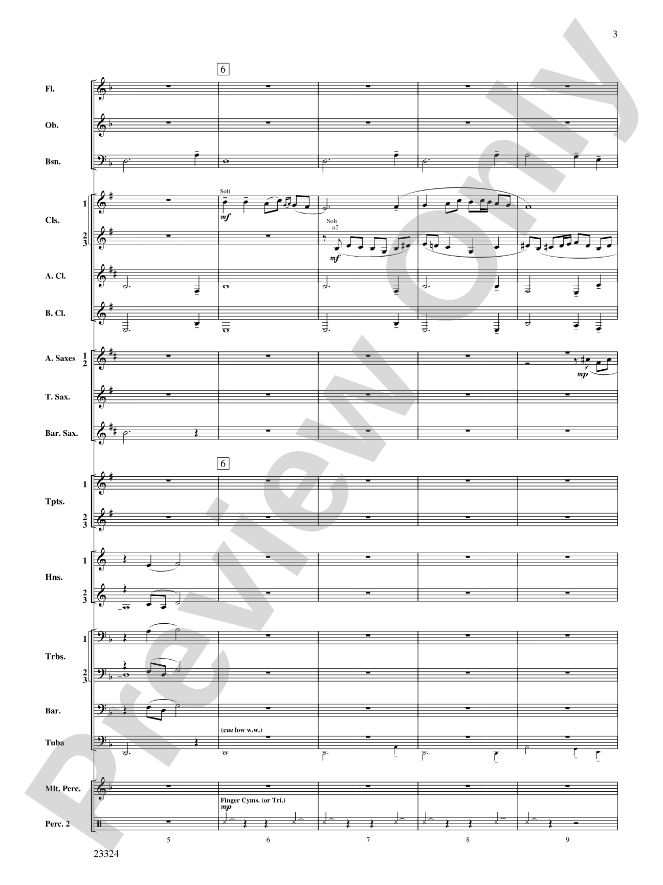 Two Russian Sketches: Concert Band Conductor Score & Parts