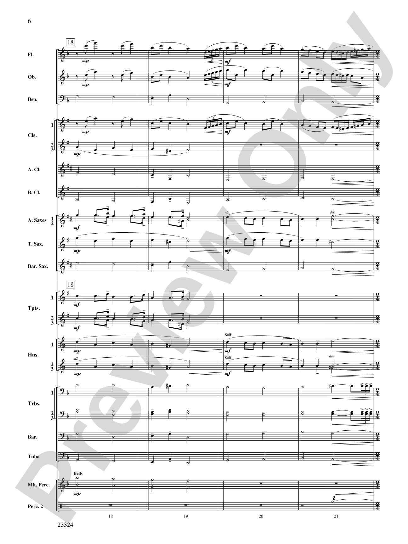 Two Russian Sketches: Concert Band Conductor Score & Parts