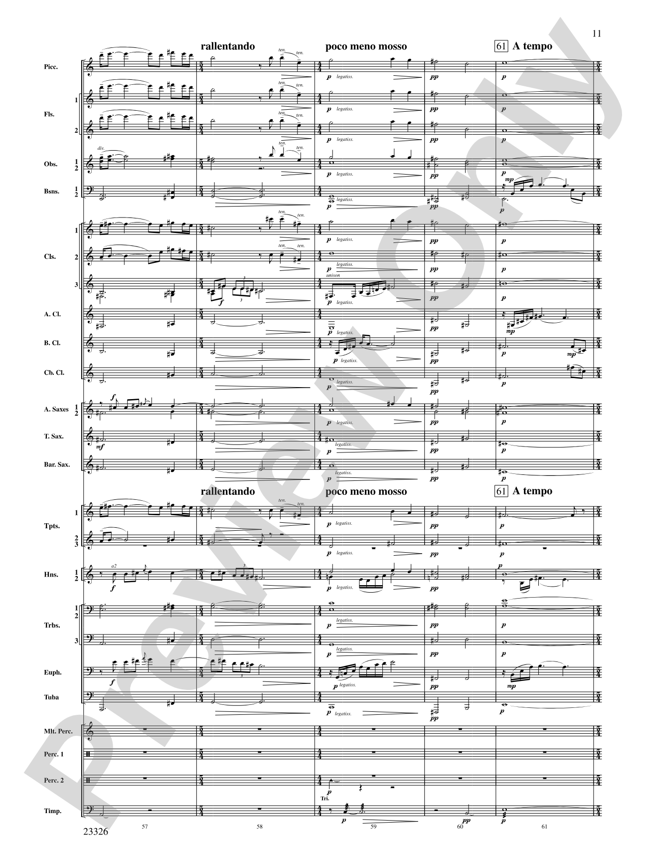 Fantasia (on "Black Is the Color of My True Love's Hair"): Concert Band Conductor Score & Parts
