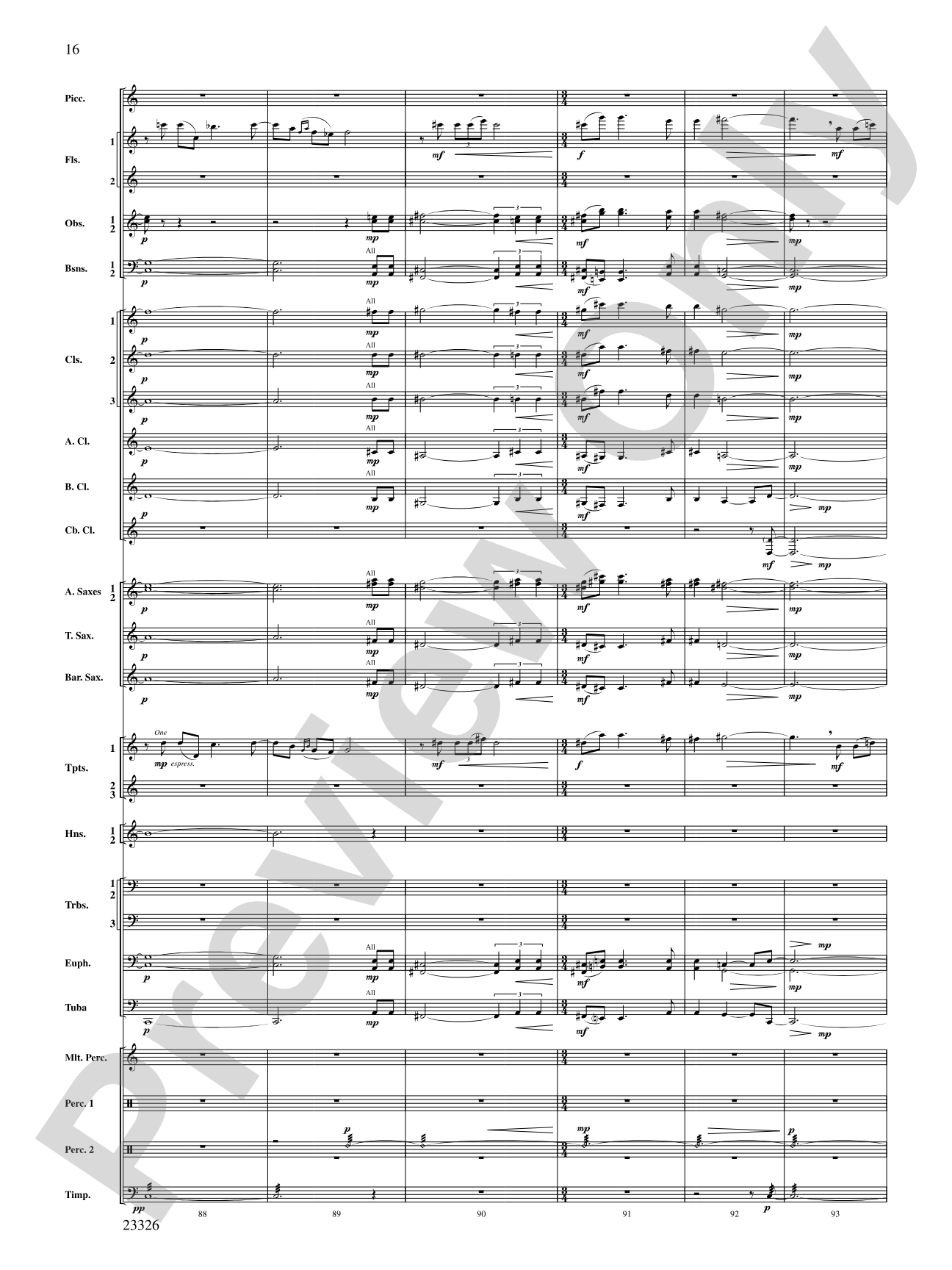 Fantasia (on "Black Is the Color of My True Love's Hair"): Concert Band Conductor Score & Parts