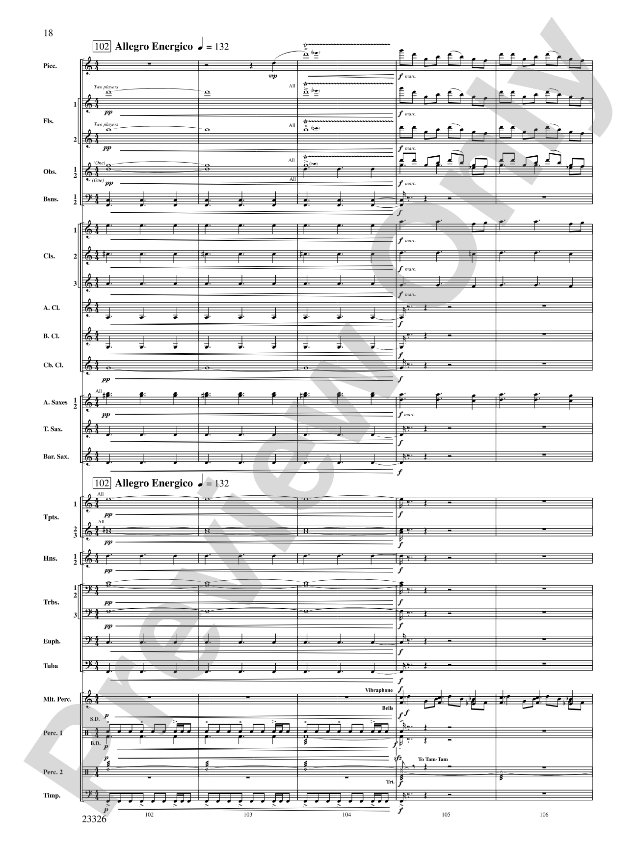 Fantasia (on "Black Is the Color of My True Love's Hair"): Concert Band Conductor Score & Parts