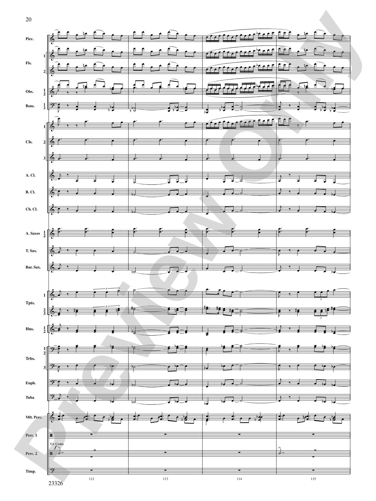 Fantasia (on "Black Is the Color of My True Love's Hair"): Concert Band Conductor Score & Parts