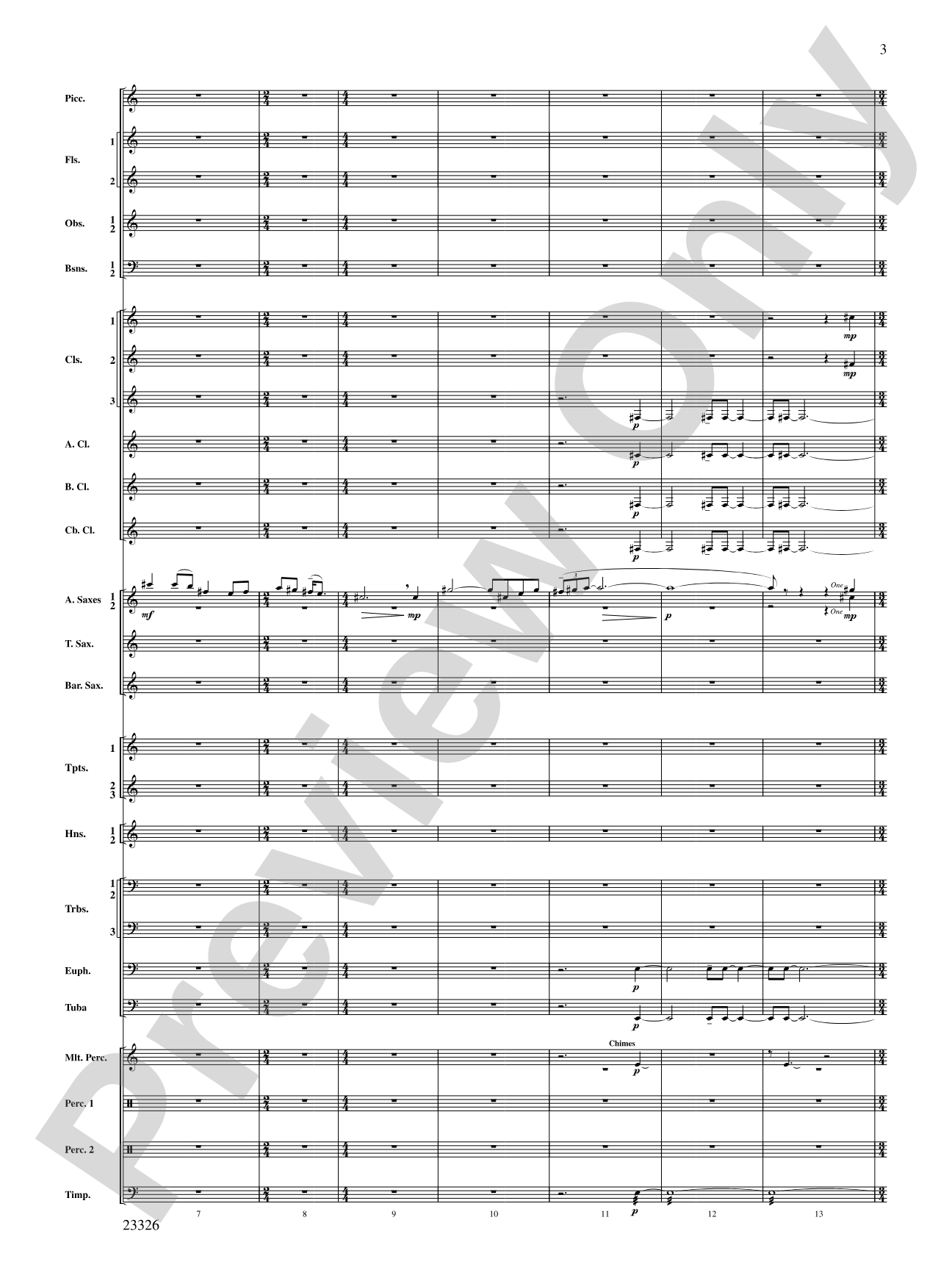 Fantasia (on "Black Is the Color of My True Love's Hair"): Concert Band Conductor Score & Parts