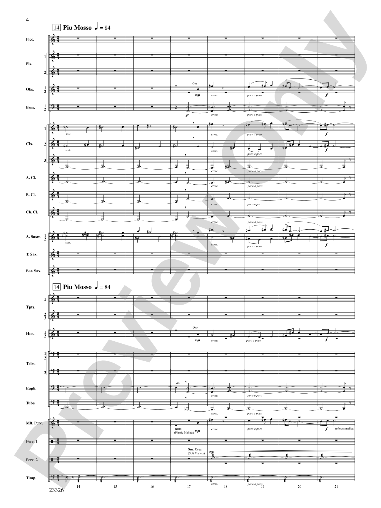 Fantasia (on "Black Is the Color of My True Love's Hair"): Concert Band Conductor Score & Parts