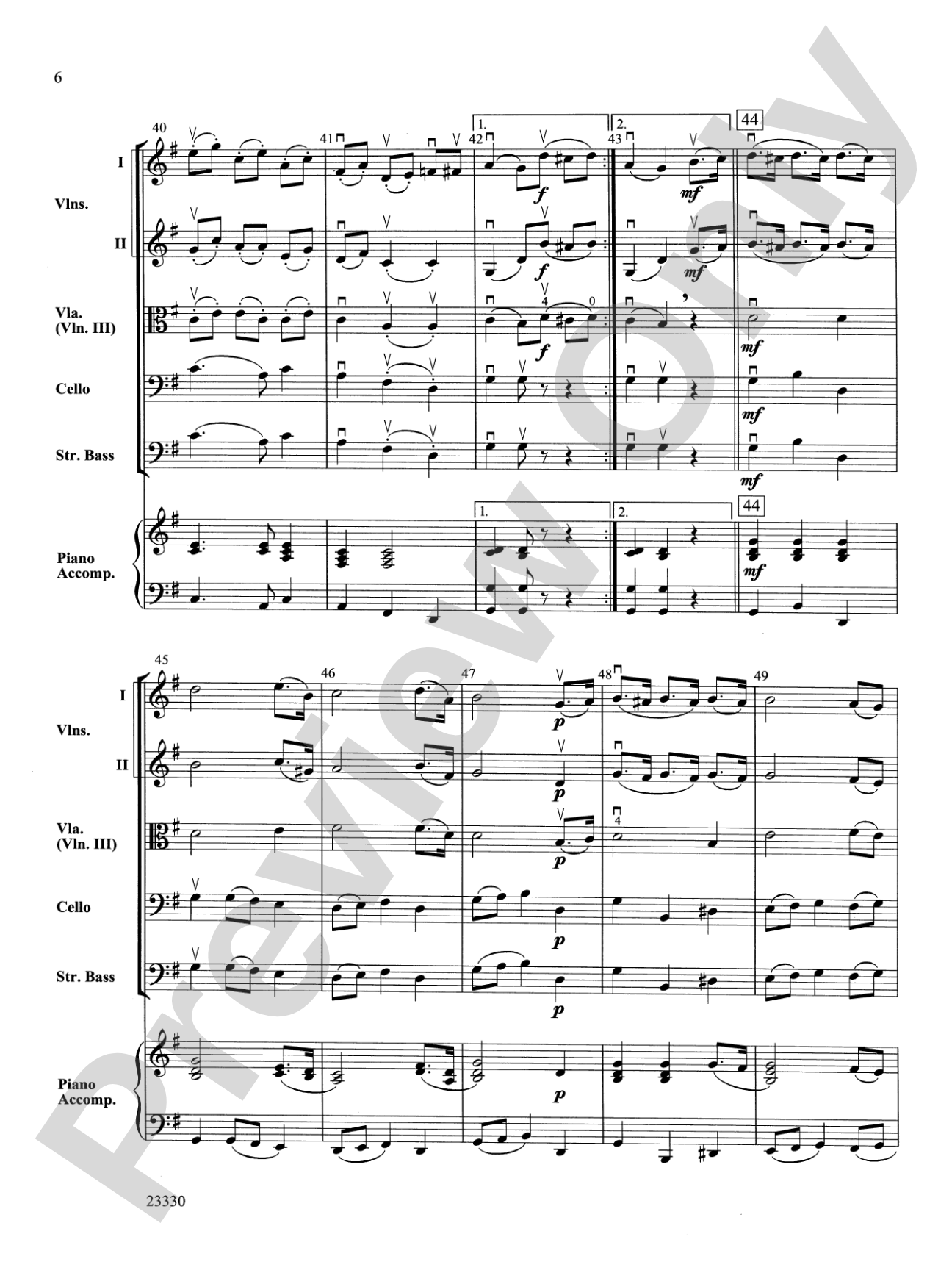 Minuet in G