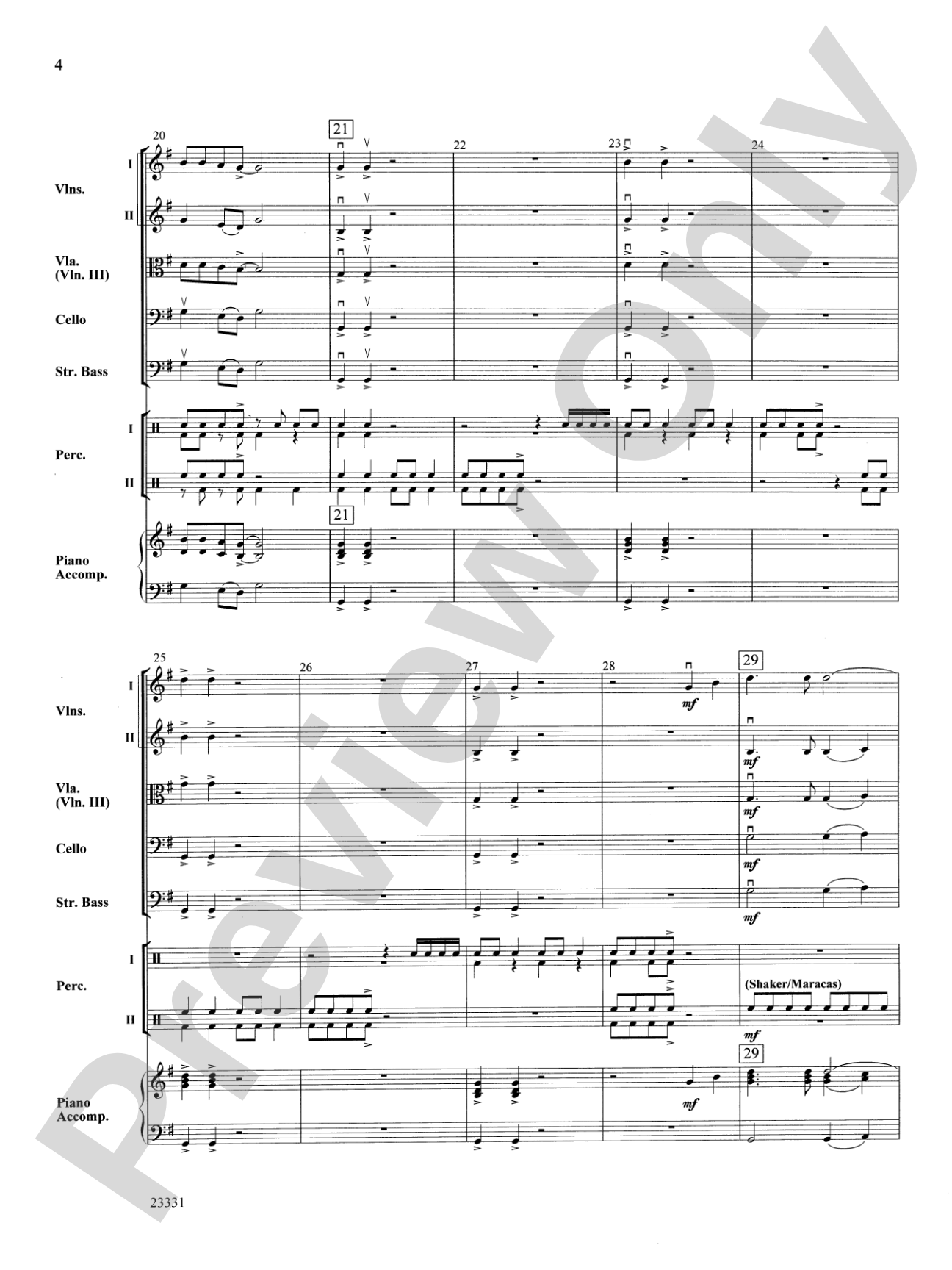 A Kwanzaa Celebration: String Orchestra Conductor Score & Parts