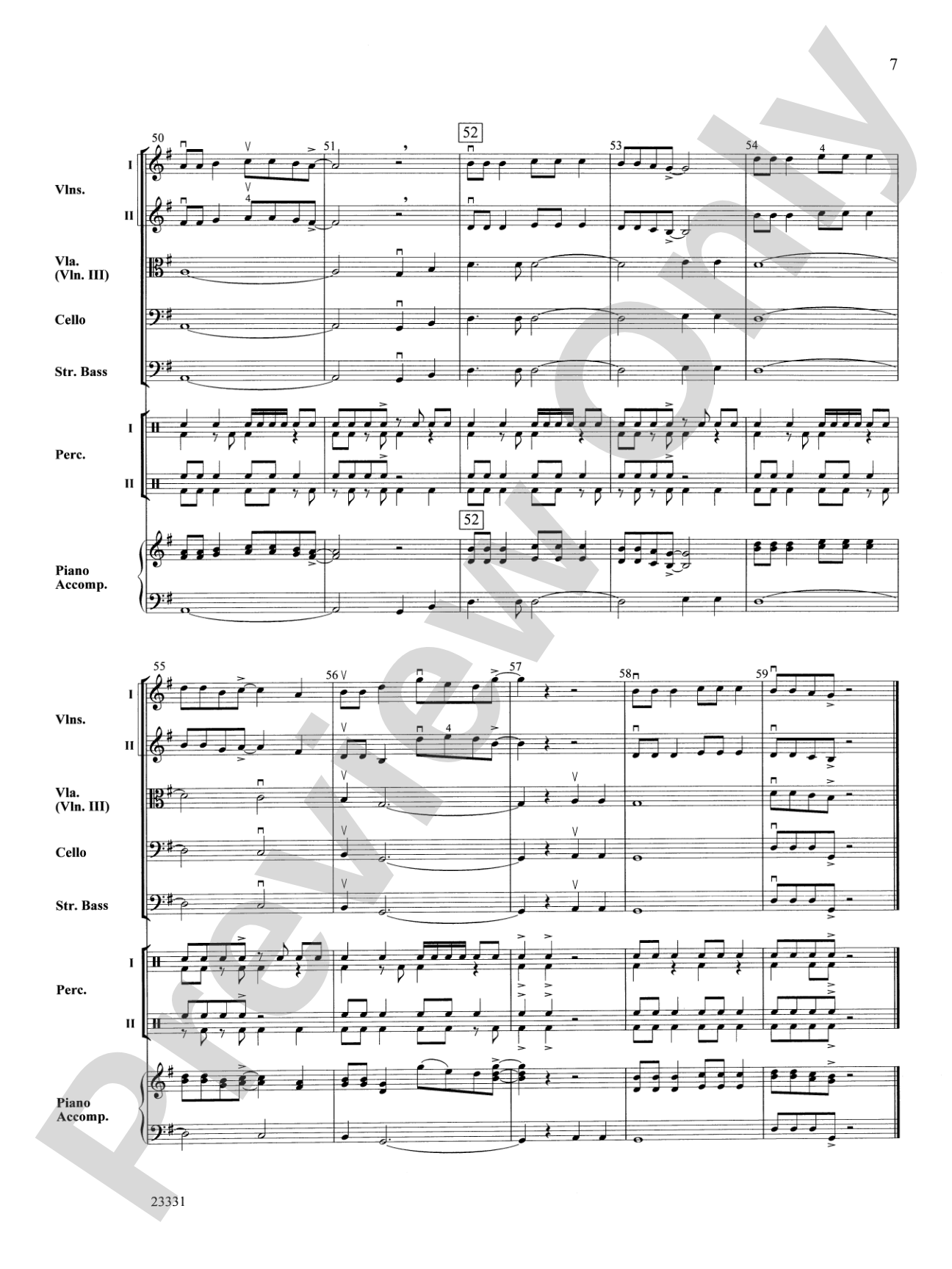 A Kwanzaa Celebration: String Orchestra Conductor Score & Parts