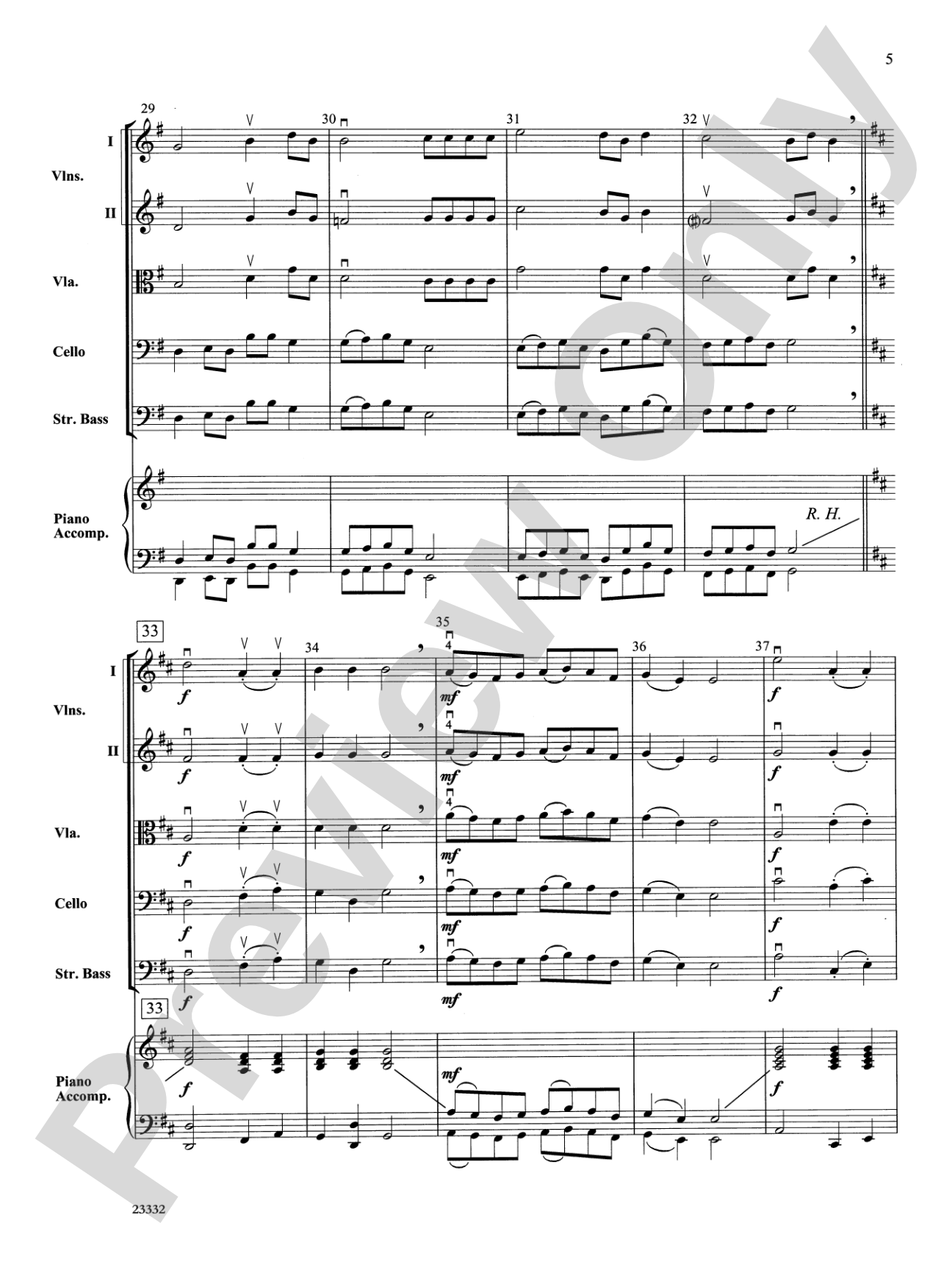 Scherzando: String Orchestra Conductor Score & Parts