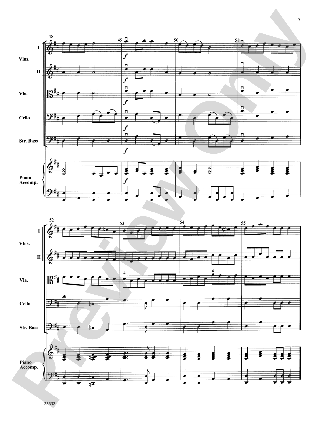 Scherzando: String Orchestra Conductor Score & Parts