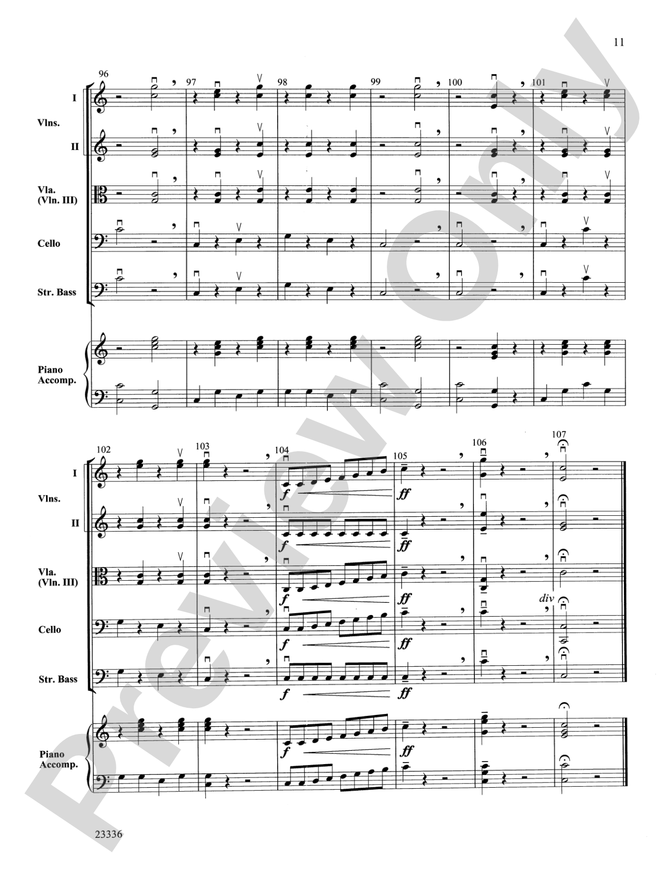 Symphony No. 3 - Eroica (4th Movement): String Orchestra Conductor Score & Parts