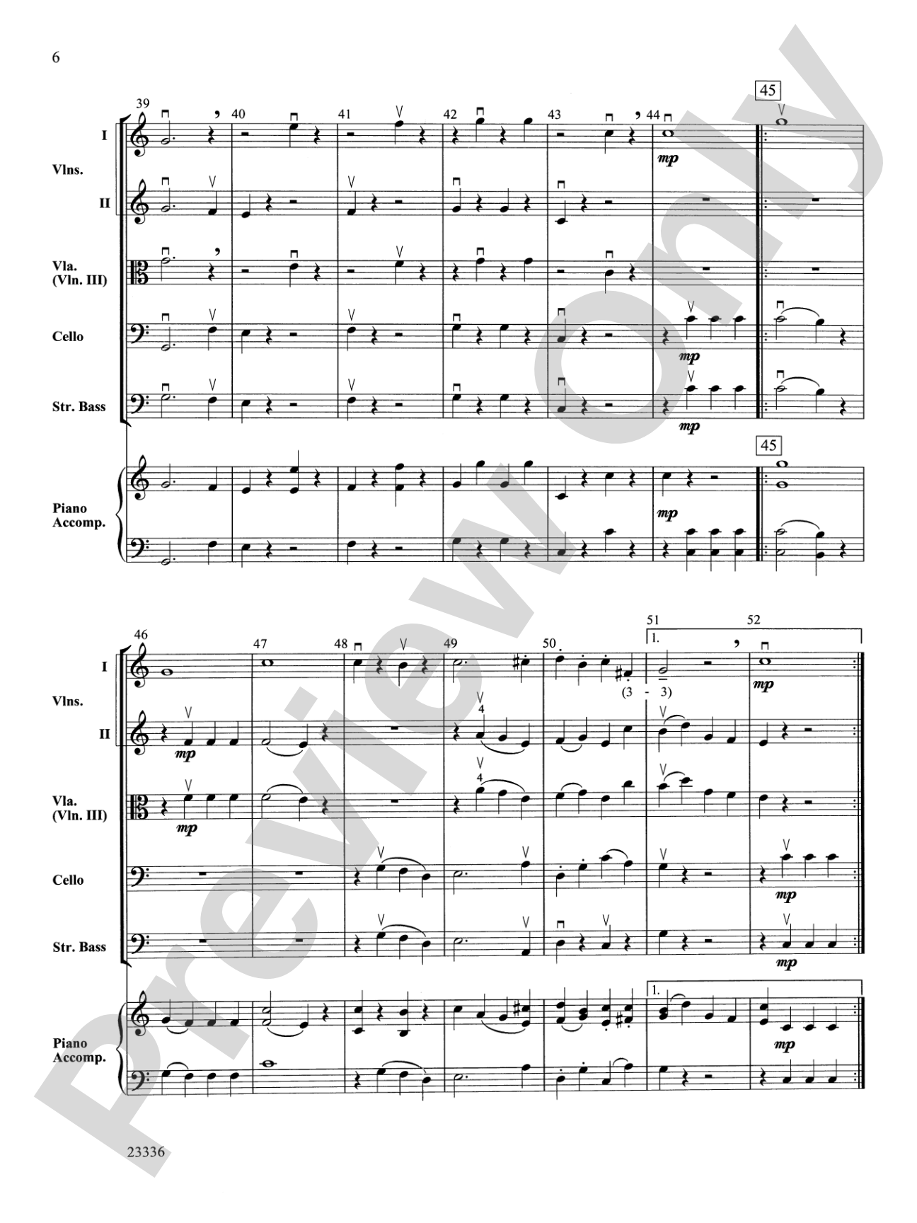 Symphony No. 3 - Eroica (4th Movement): String Orchestra Conductor Score & Parts