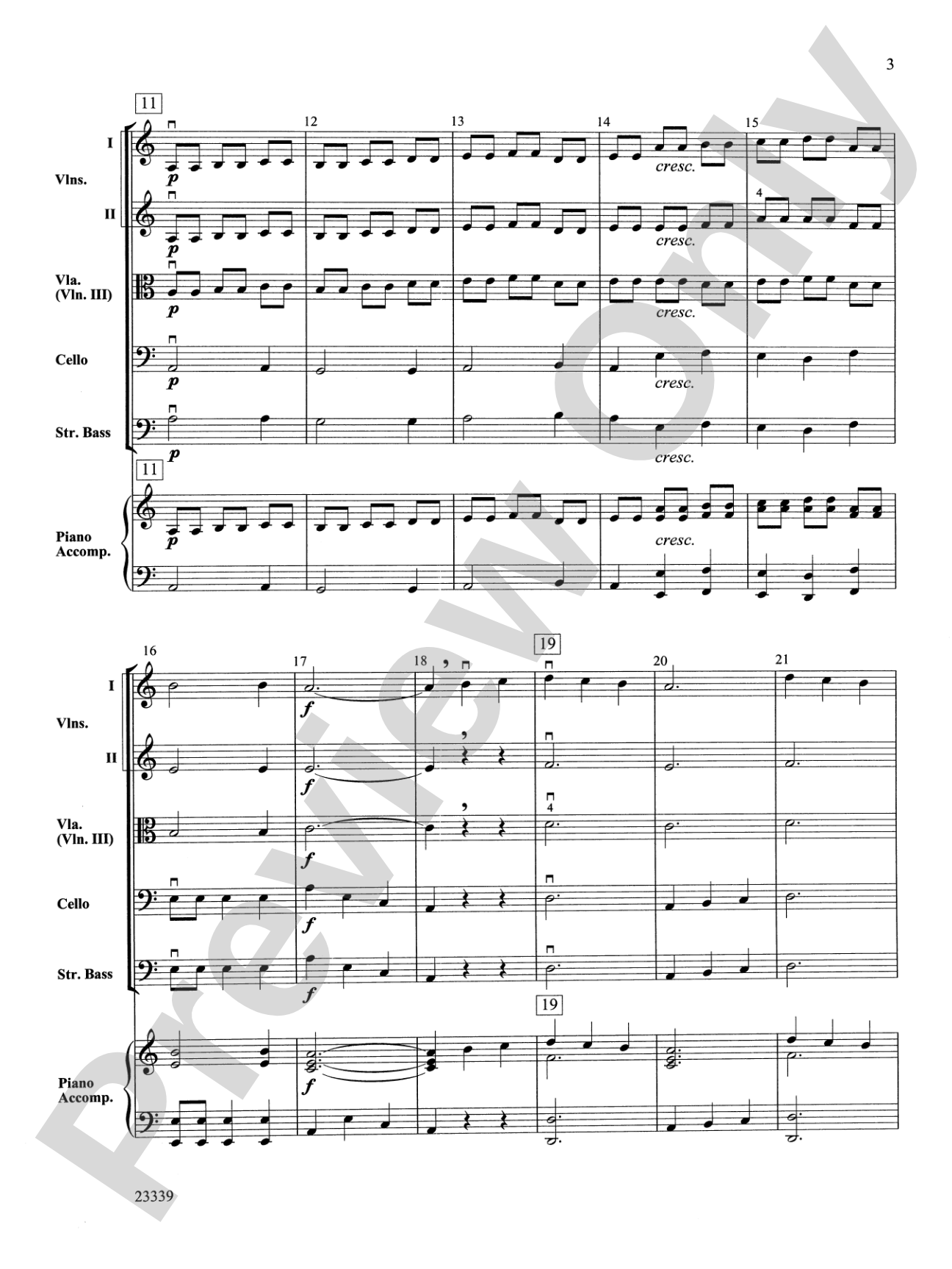 Nightrider: String Orchestra Conductor Score & Parts