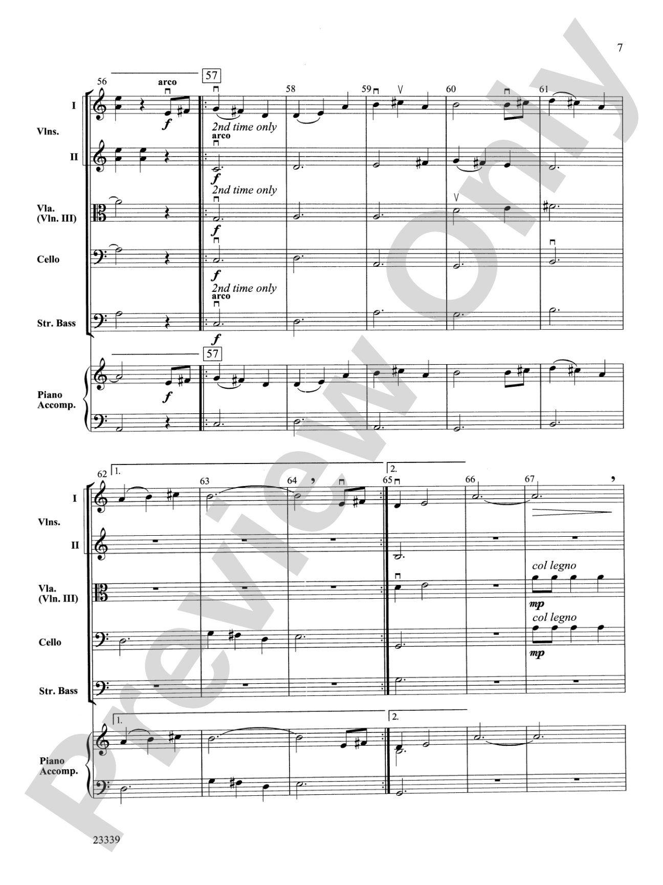Nightrider: String Orchestra Conductor Score & Parts