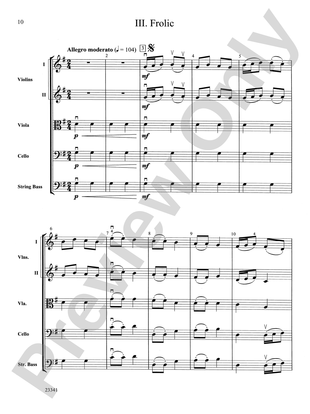 Musical Moods in G