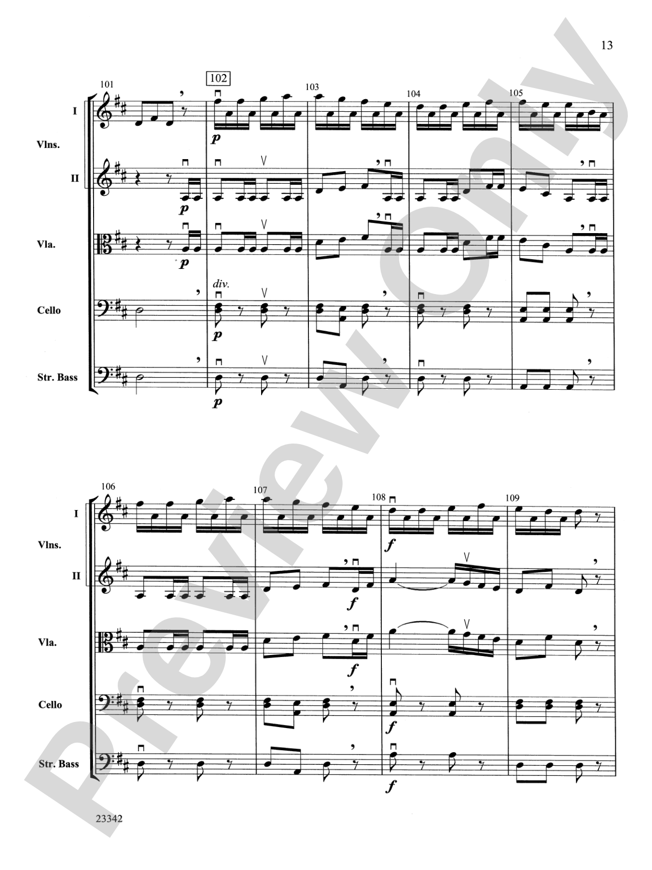Beethoven, Inc.: String Orchestra Conductor Score & Parts