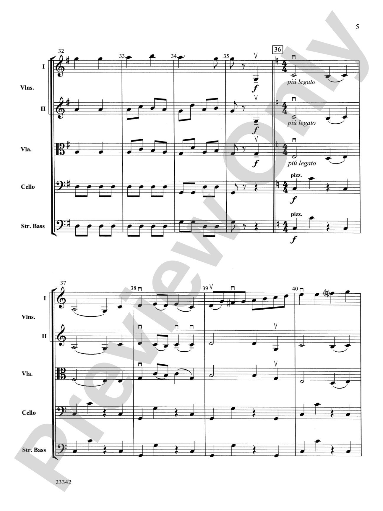 Beethoven, Inc.: String Orchestra Conductor Score & Parts