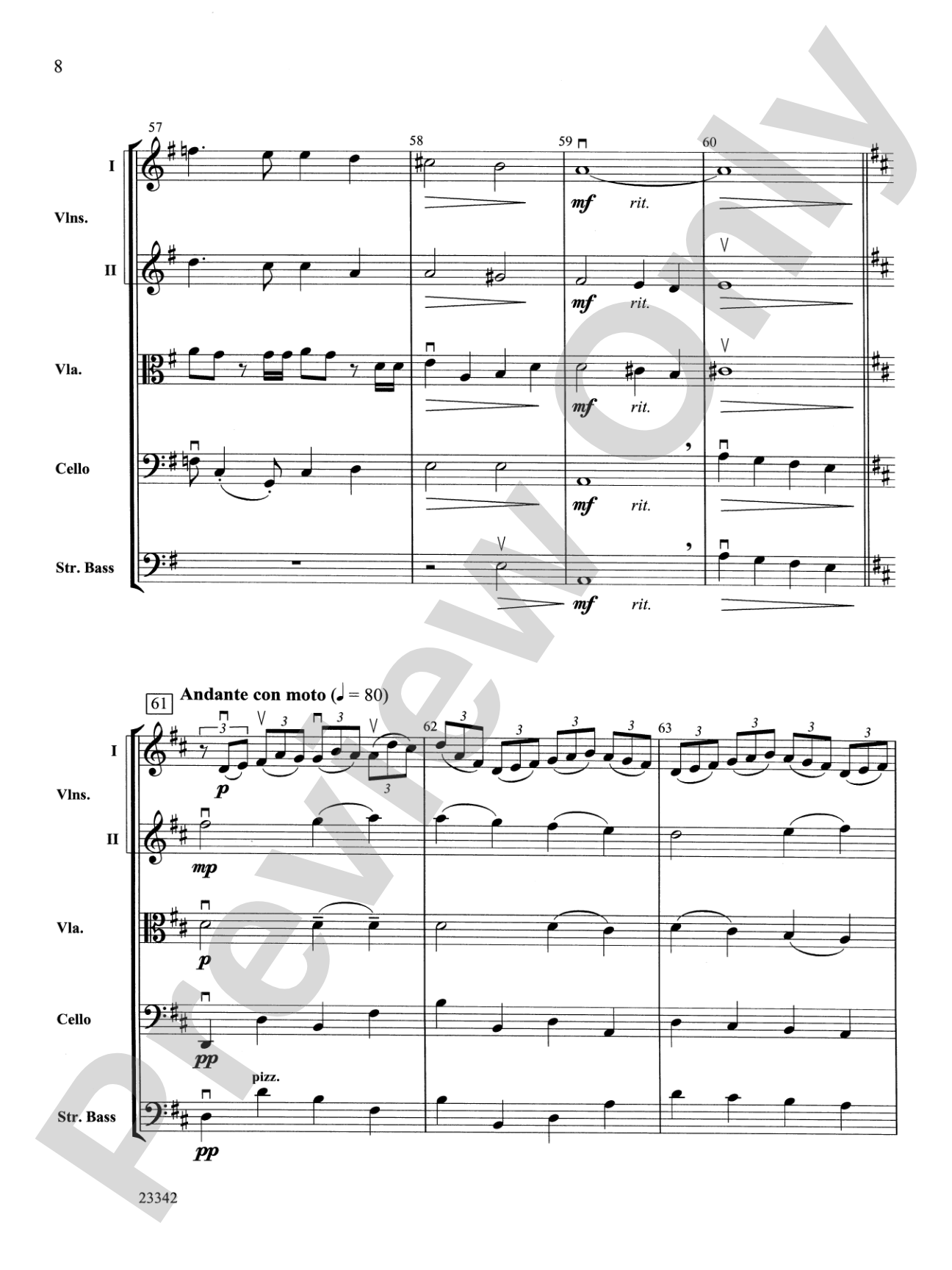 Beethoven, Inc.: String Orchestra Conductor Score & Parts