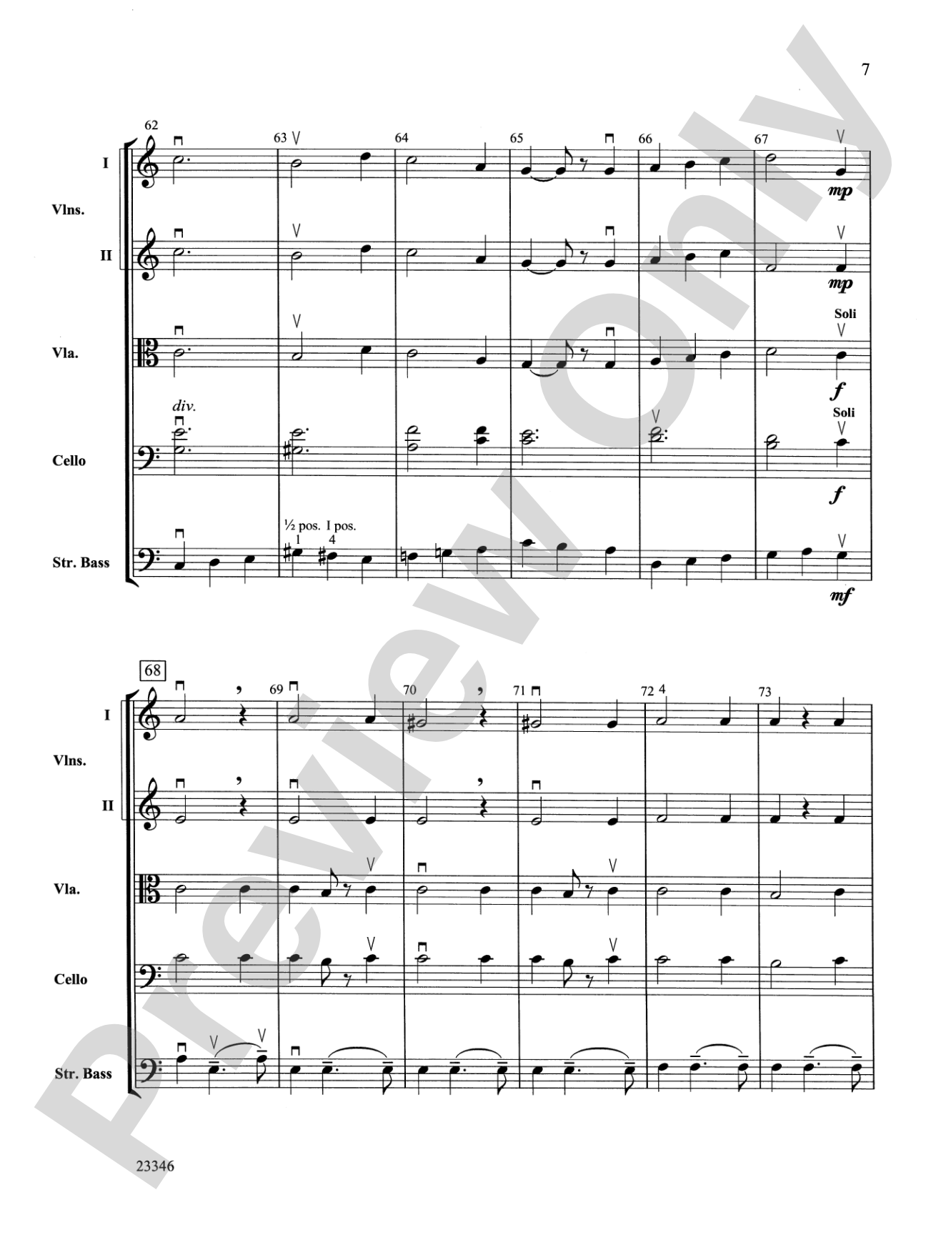Let There Be Peace on Earth: String Orchestra Conductor Score & Parts