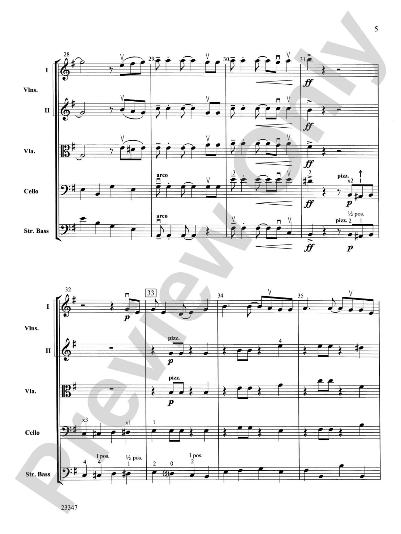 Didn't My Lord Deliver Daniel?: String Orchestra Conductor Score & Parts