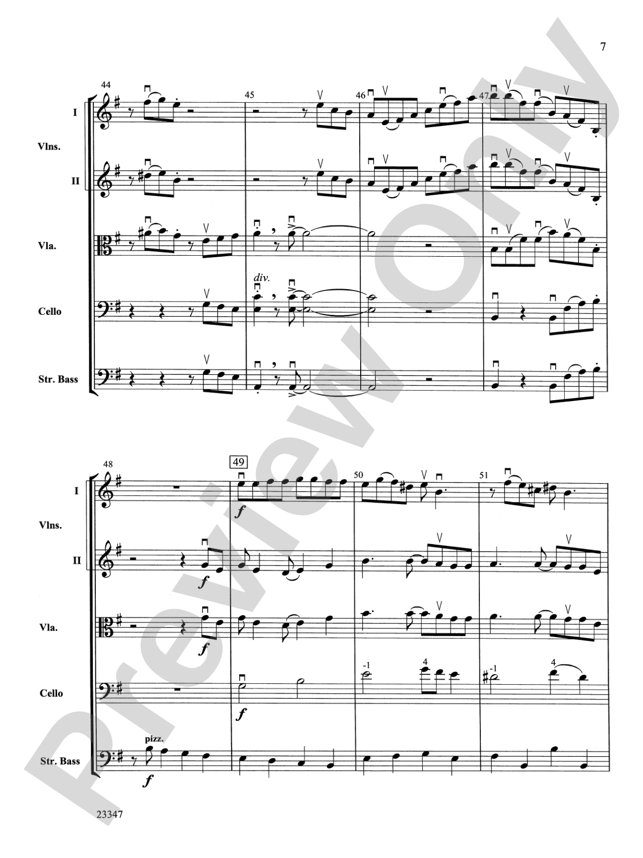 Didn't My Lord Deliver Daniel?: String Orchestra Conductor Score & Parts