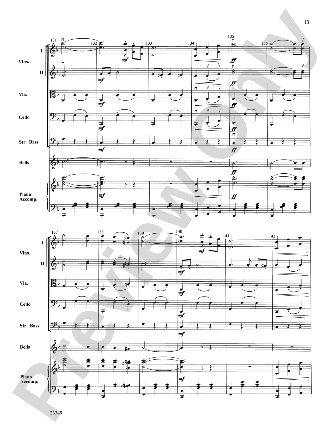 Roses from the South Waltzes: String Orchestra Conductor Score & Parts
