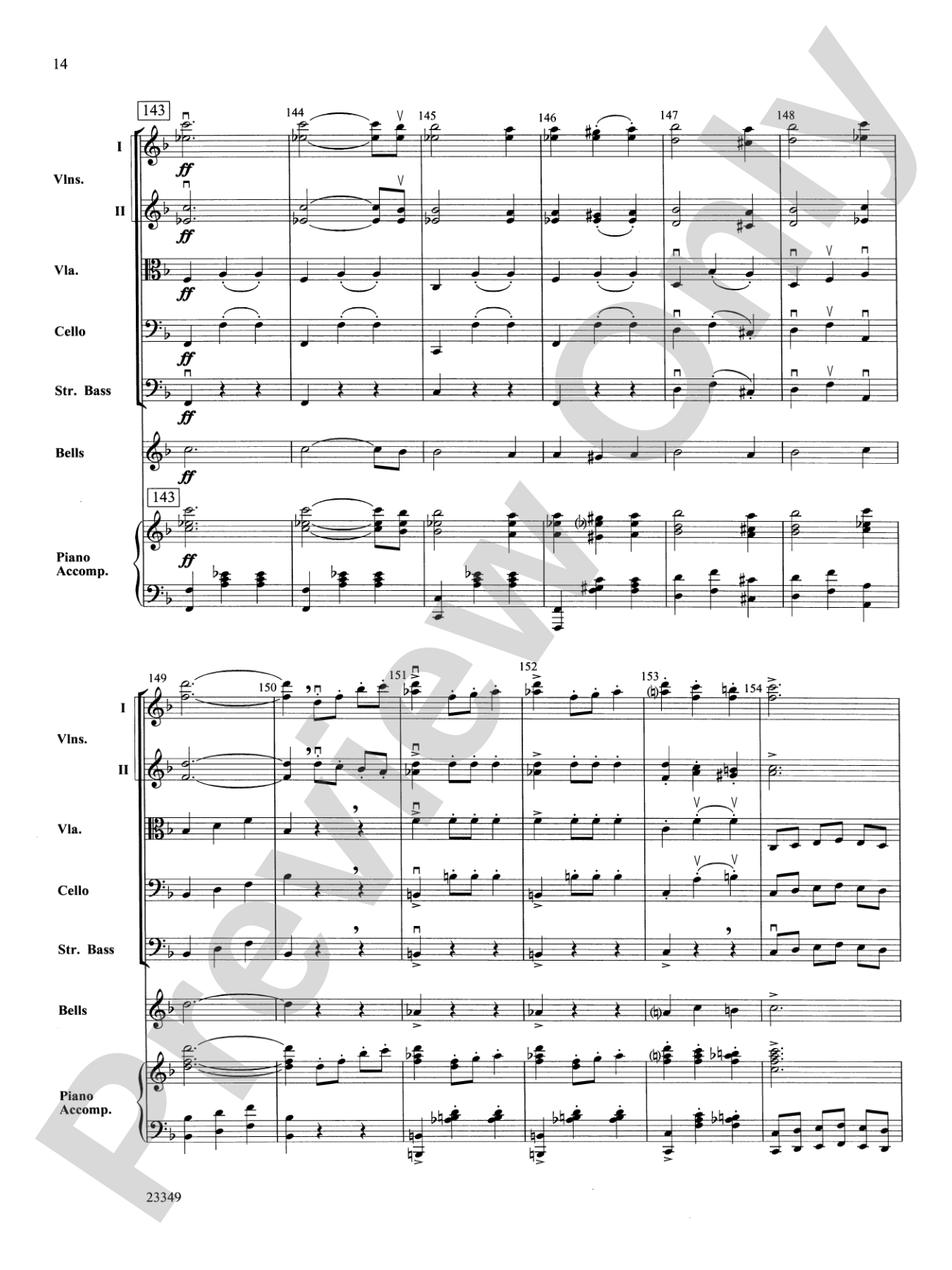 Roses from the South Waltzes: String Orchestra Conductor Score & Parts