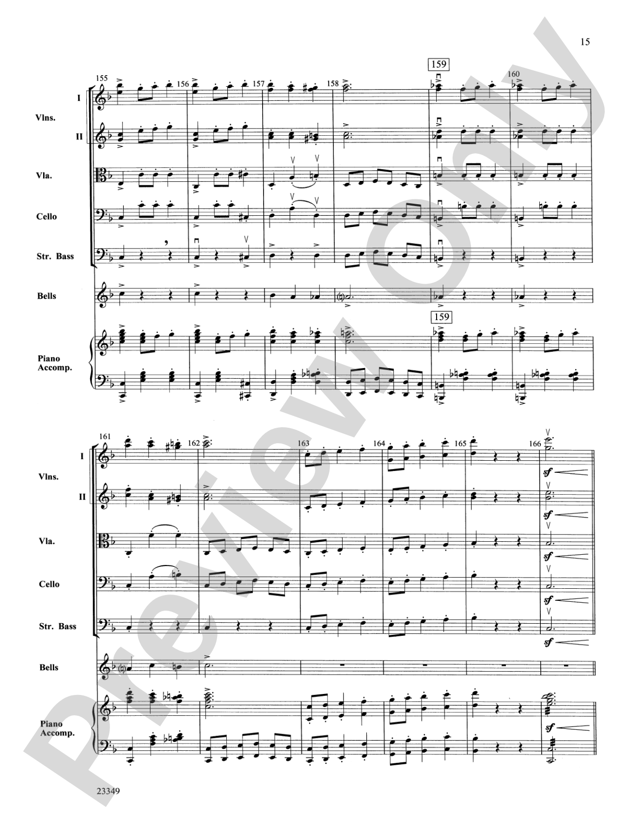 Roses from the South Waltzes: String Orchestra Conductor Score & Parts