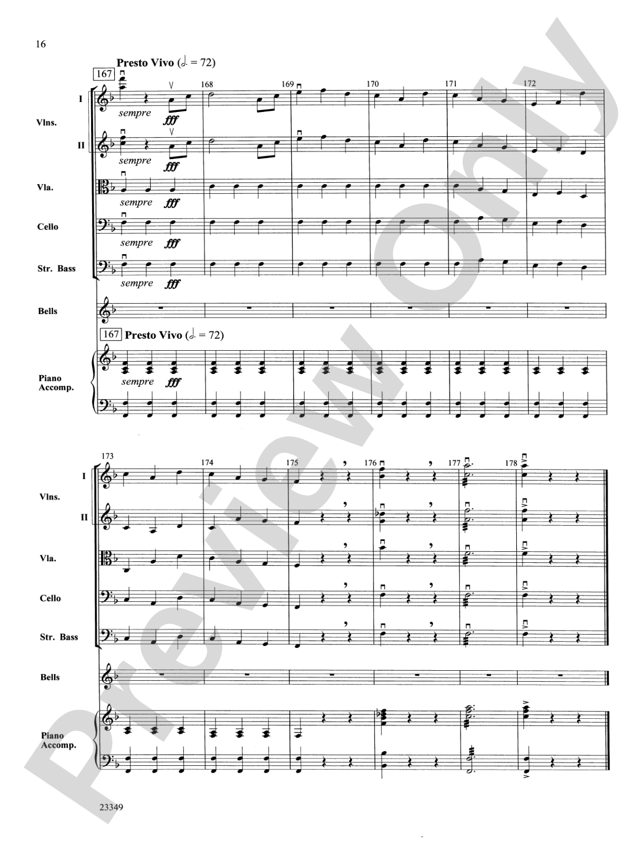 Roses from the South Waltzes: String Orchestra Conductor Score & Parts