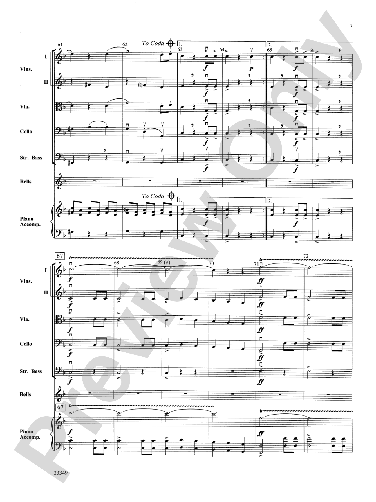 Roses from the South Waltzes: String Orchestra Conductor Score & Parts