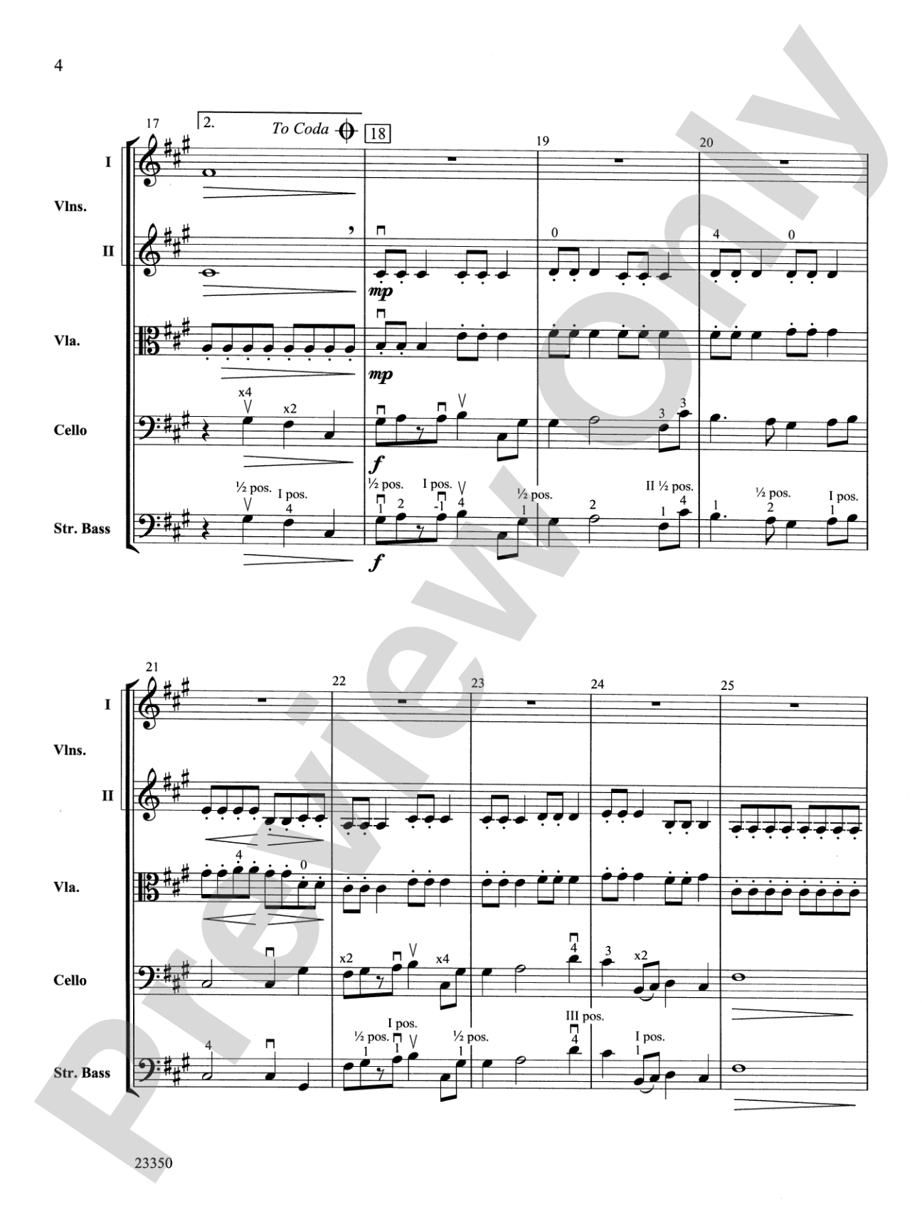 Elementals: String Orchestra Conductor Score & Parts