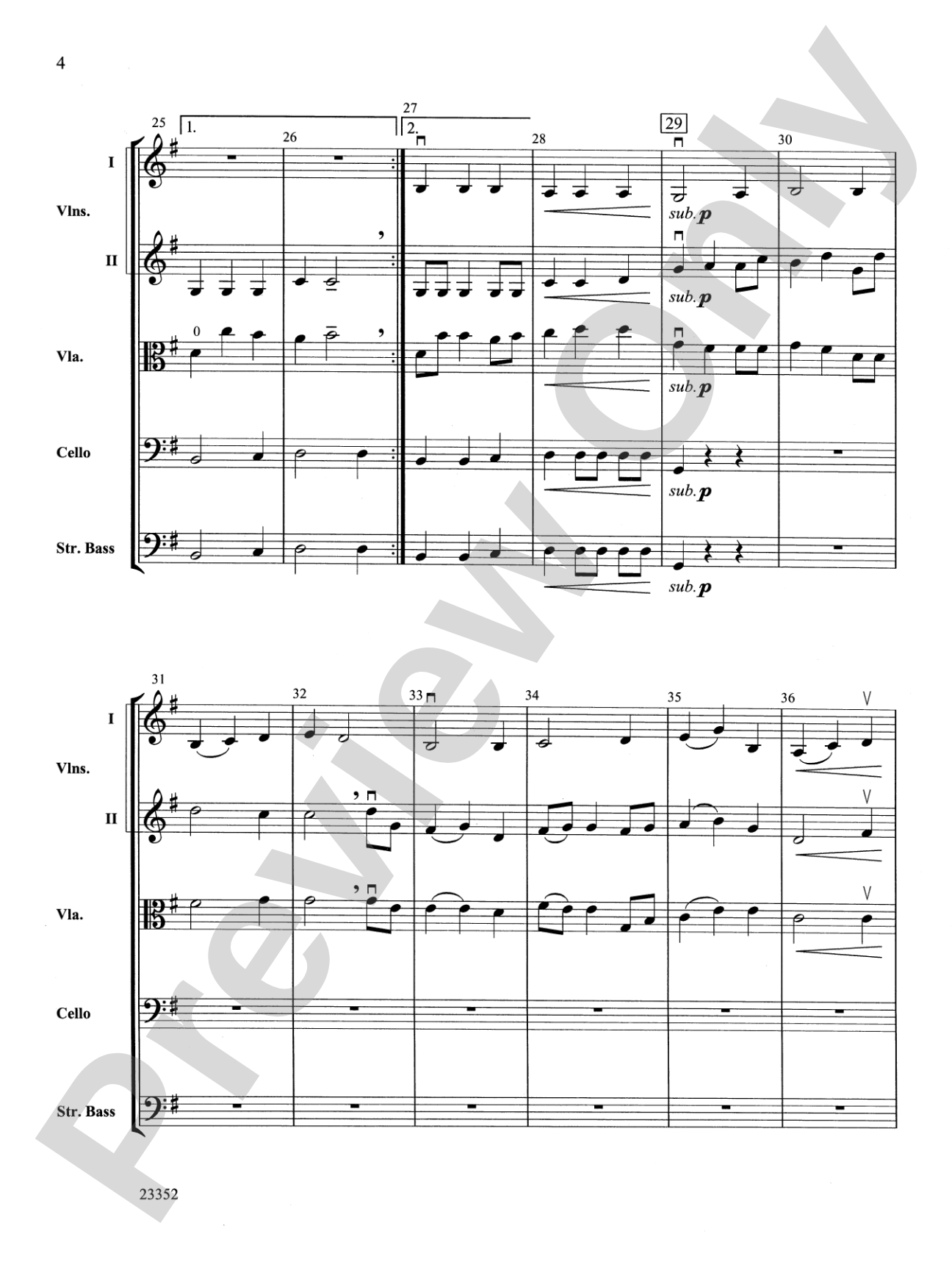 A Postcard from Tuscany: String Orchestra Conductor Score & Parts