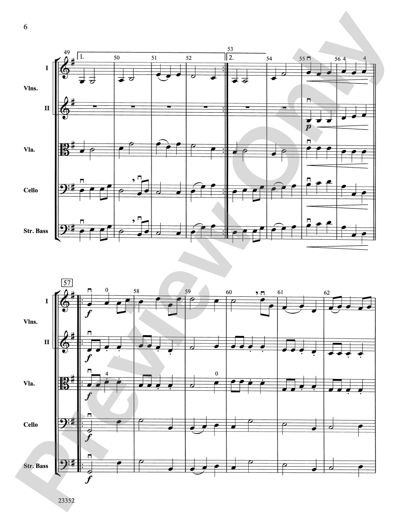 A Postcard from Tuscany: String Orchestra Conductor Score & Parts