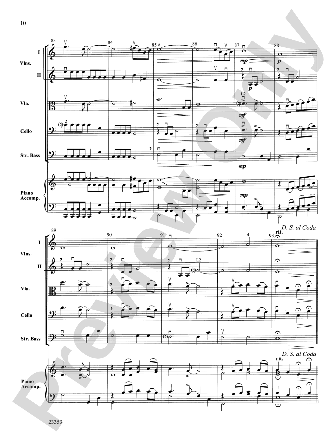 Conquistador!: String Orchestra Conductor Score & Parts