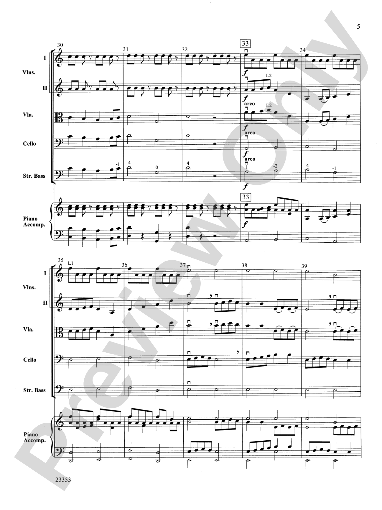Conquistador!: String Orchestra Conductor Score & Parts