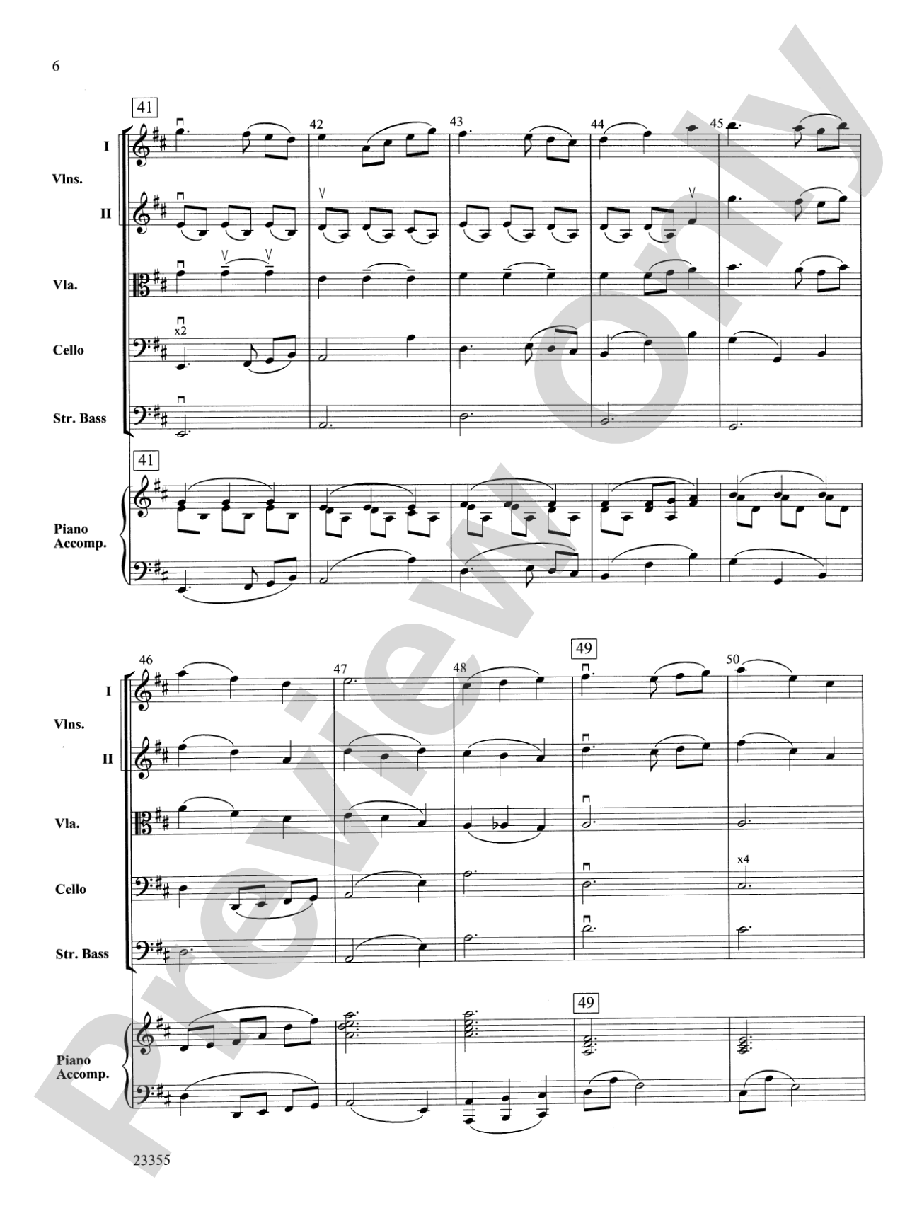 Dreamer's Farewell: String Orchestra Conductor Score & Parts