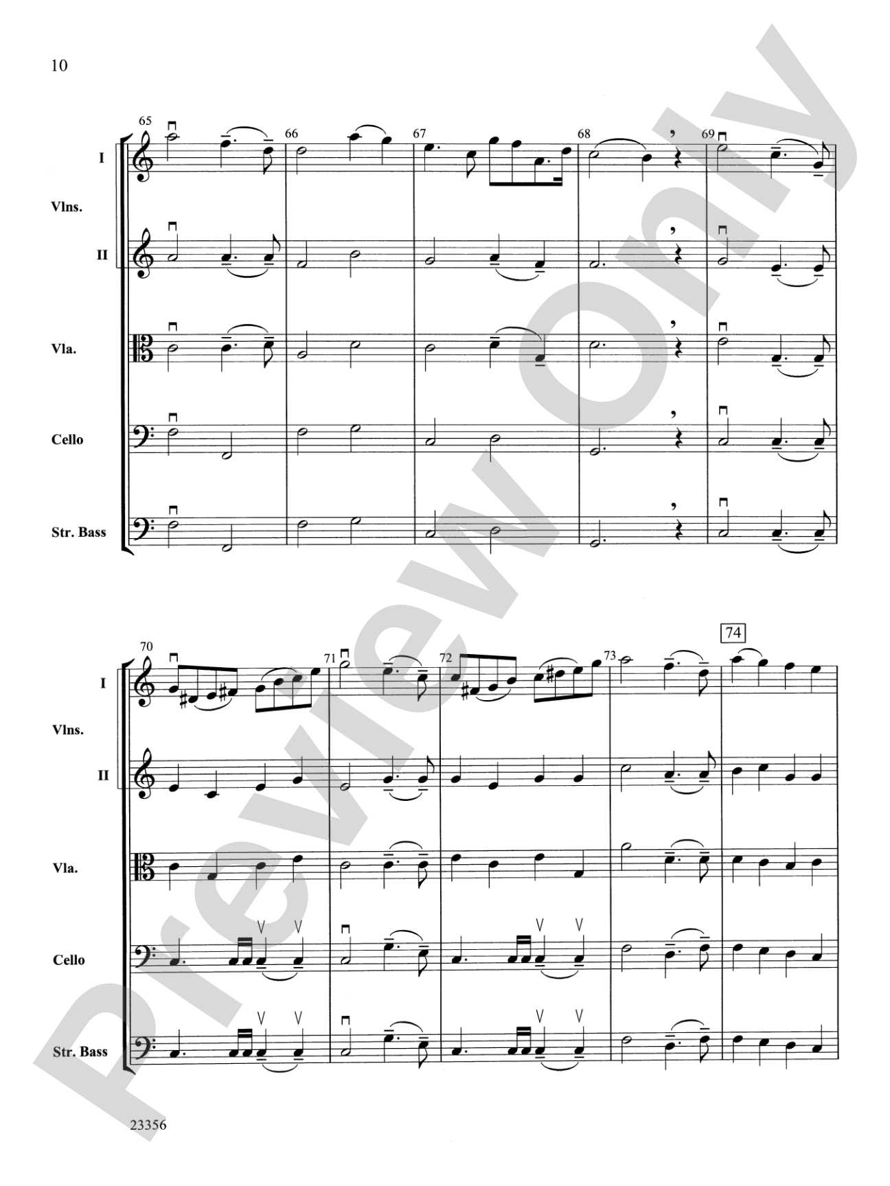 Tannhäuser March: String Orchestra Conductor Score & Parts