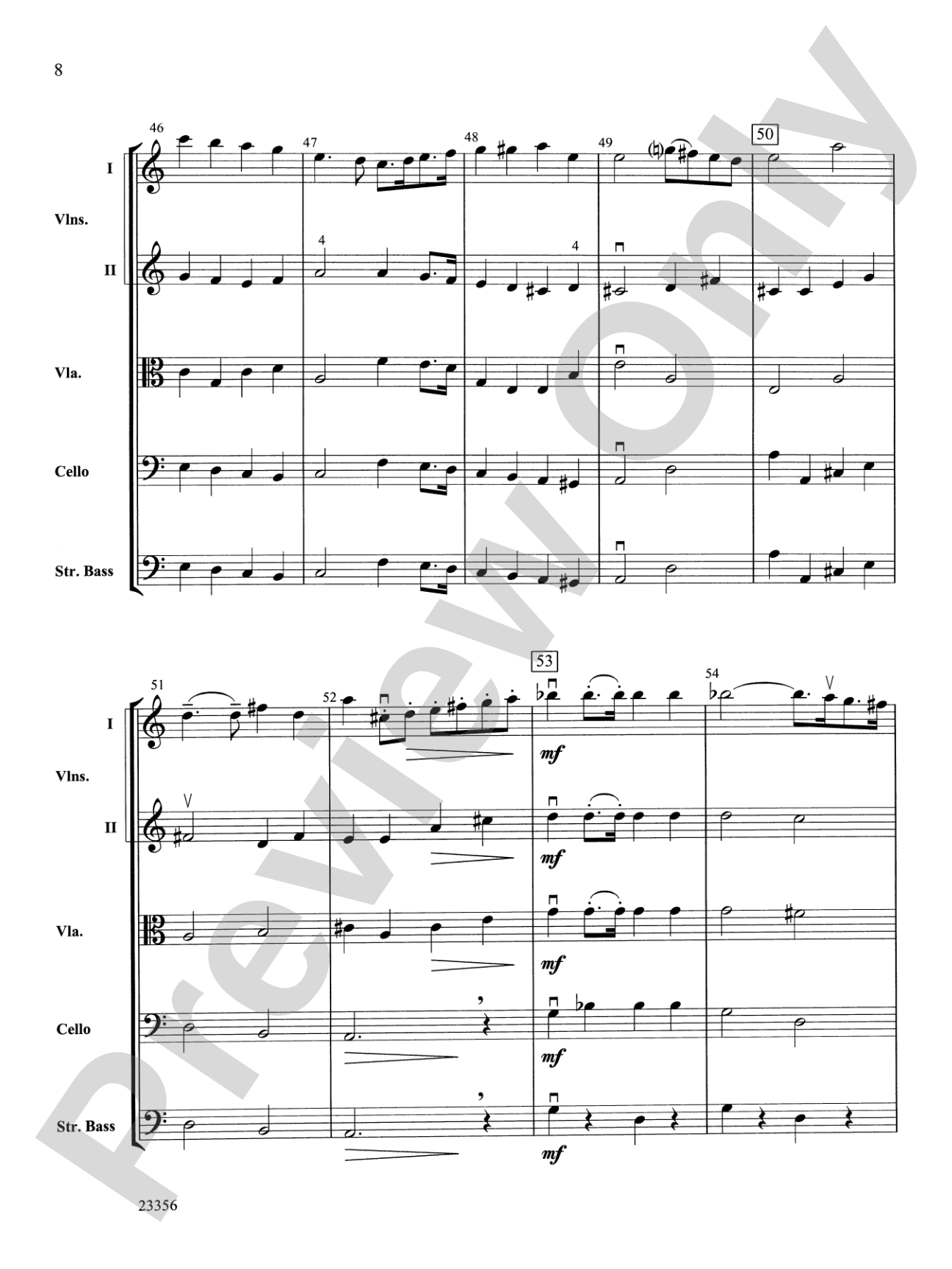 Tannhäuser March: String Orchestra Conductor Score & Parts