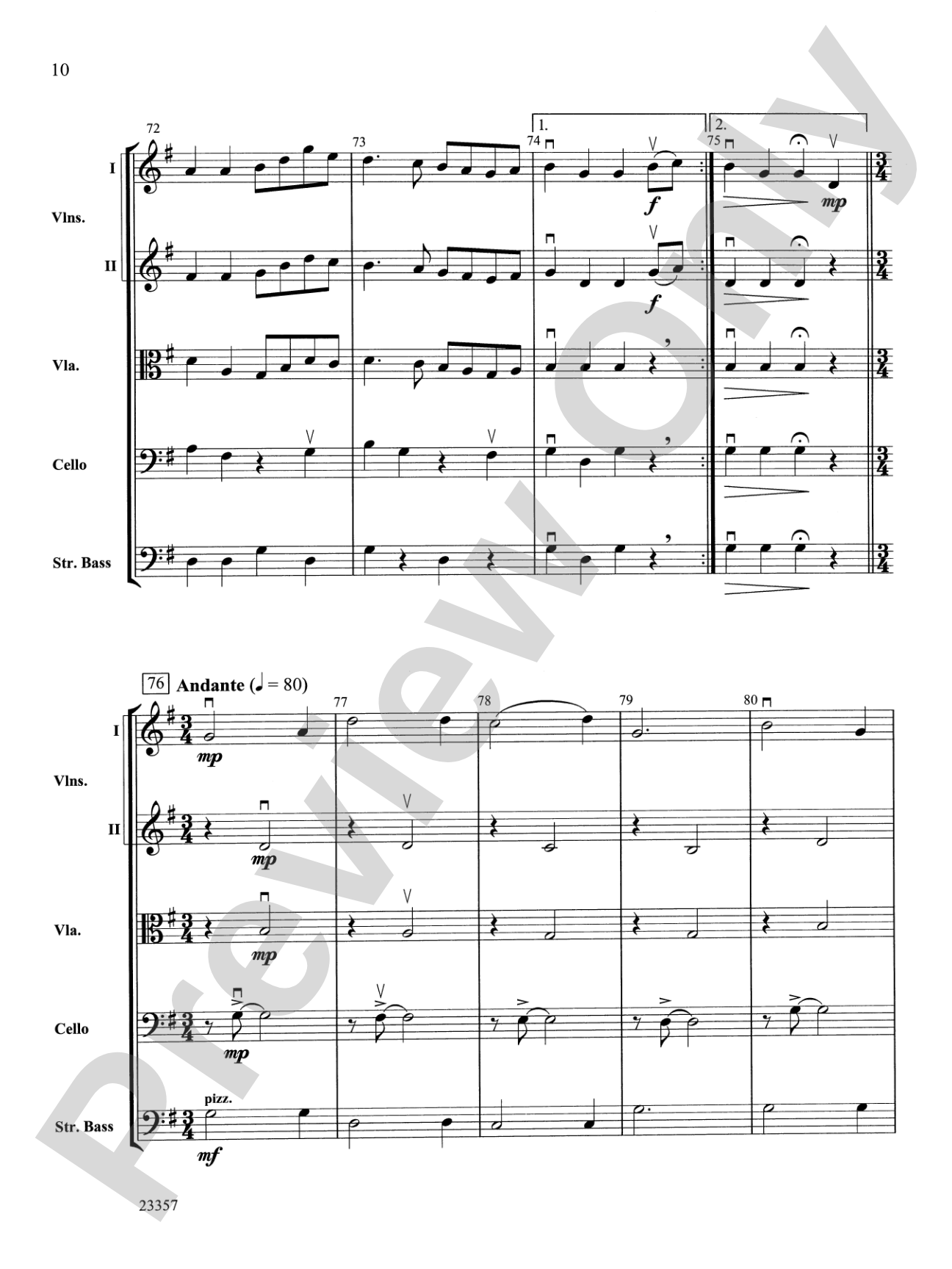 Irish Yuletide: String Orchestra Conductor Score & Parts